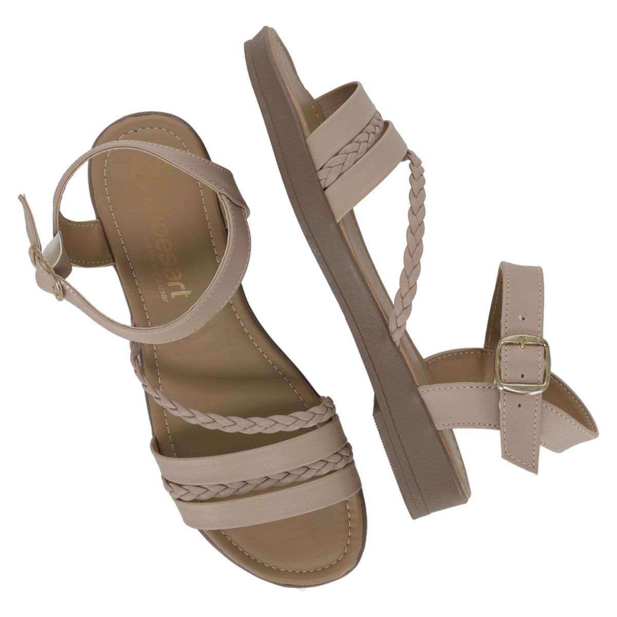 SANDALIA PISO MUJER SHOES ART 2644 MAQUILLAJE-OUTLET