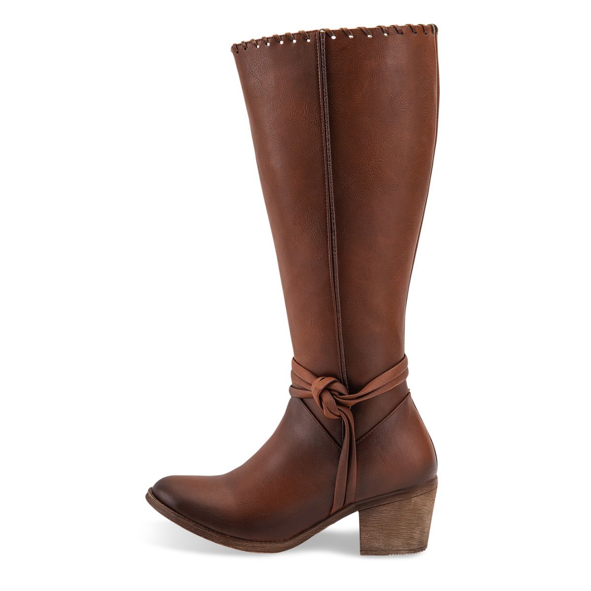 BOTA LARGA TACON MUJER LADY CAROLINA 886 CAMEL