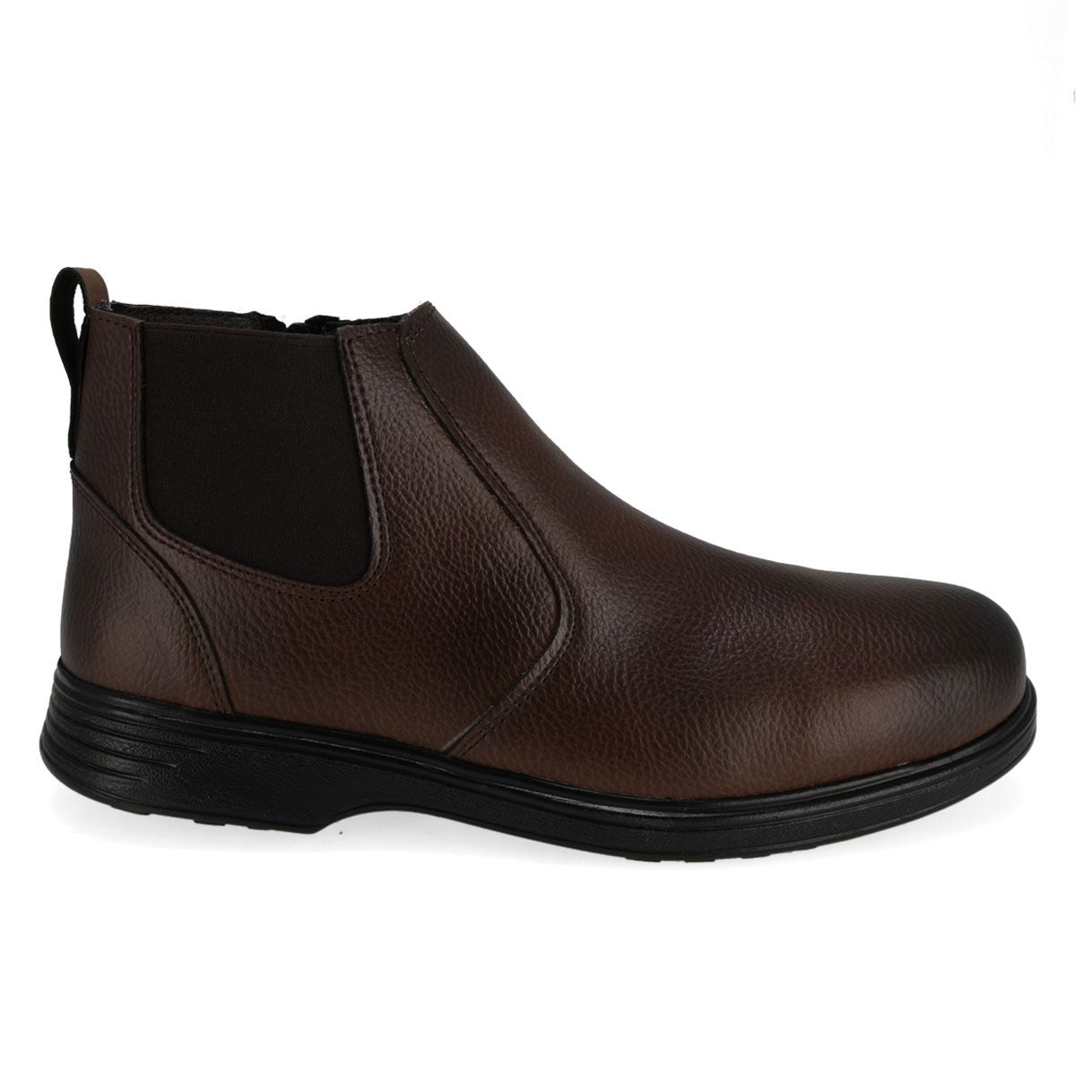 BOTIN CASUAL HOMBRE BLACK MONT 803 COGNAC