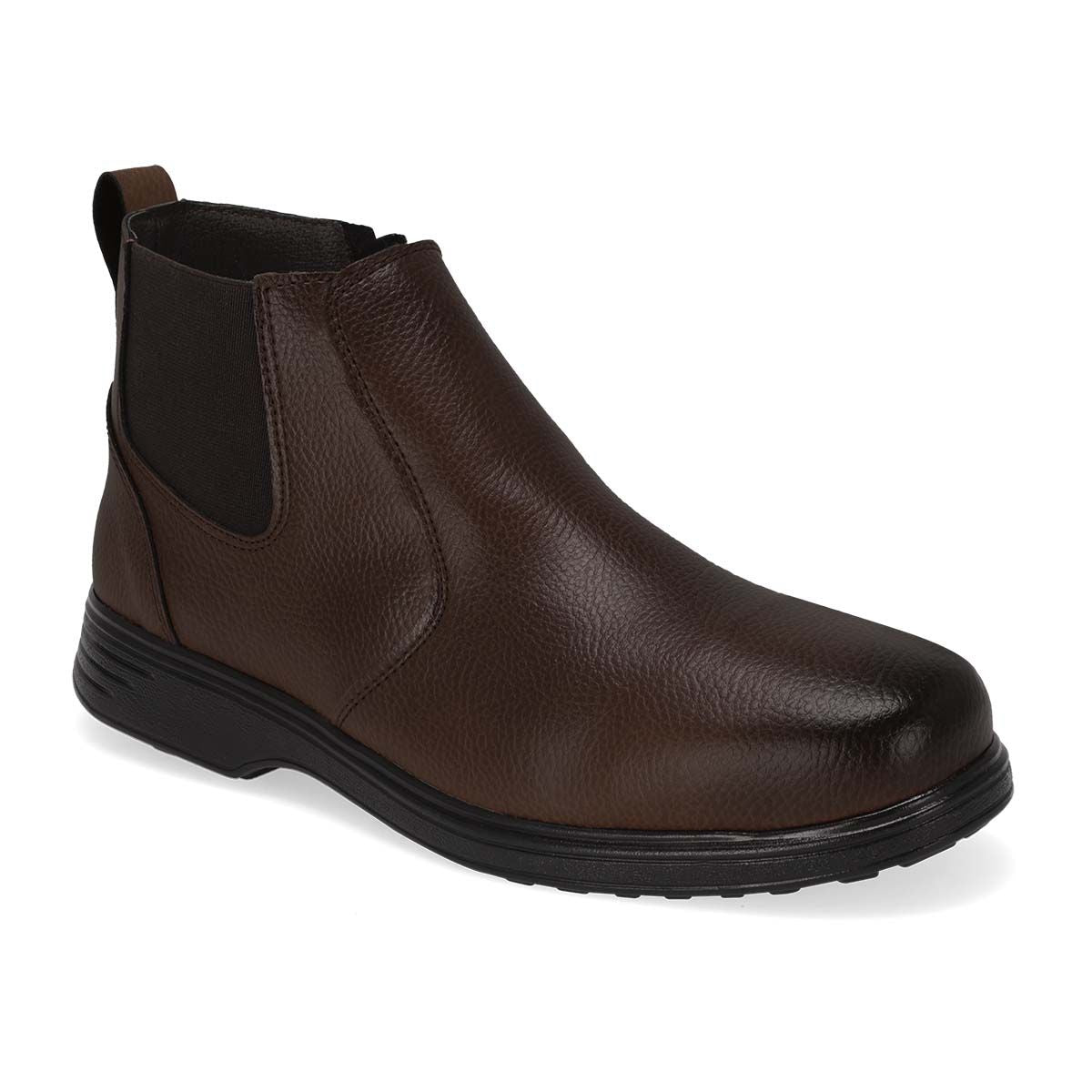 BOTIN CASUAL HOMBRE BLACK MONT 803 COGÑAC