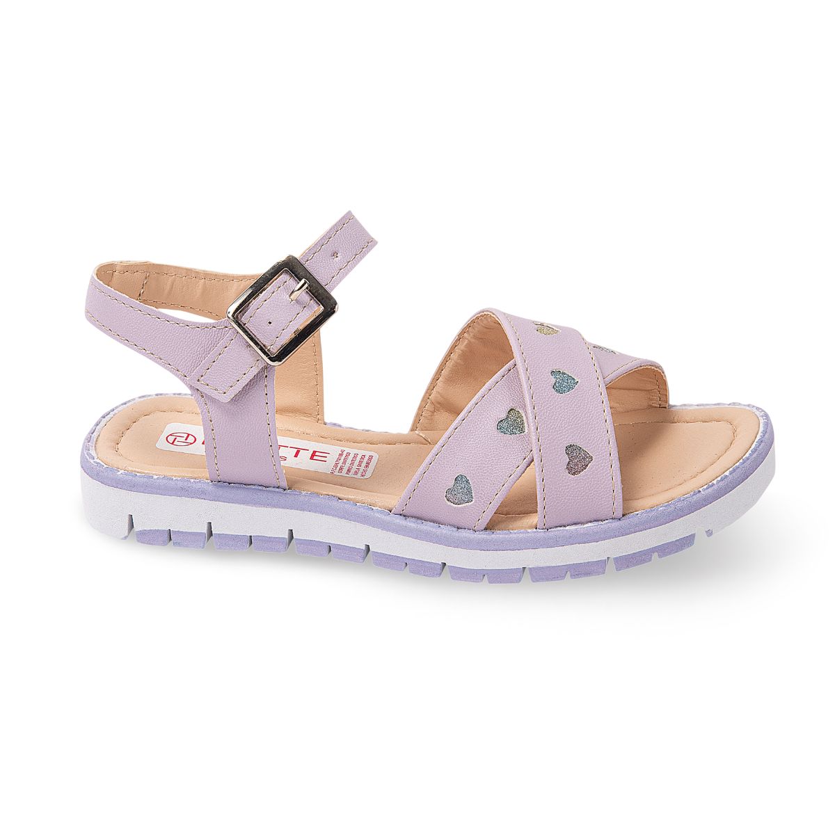 SANDALIA PISO INFANTIL LIZETTE SHOES 2035 LILA