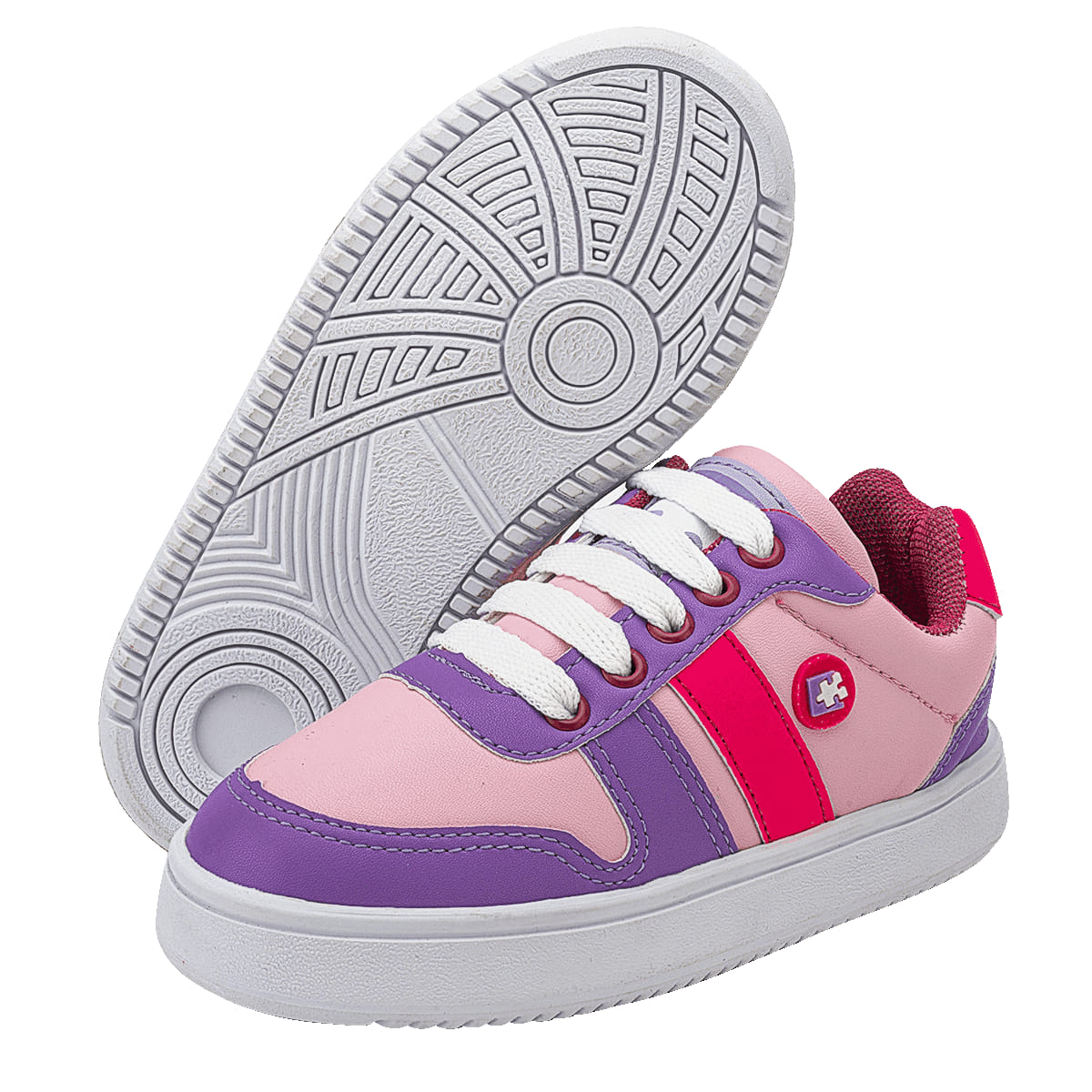 URBANO INFANTIL KINES MIKY 2 MORADO/ROSA NEON-OUTLET