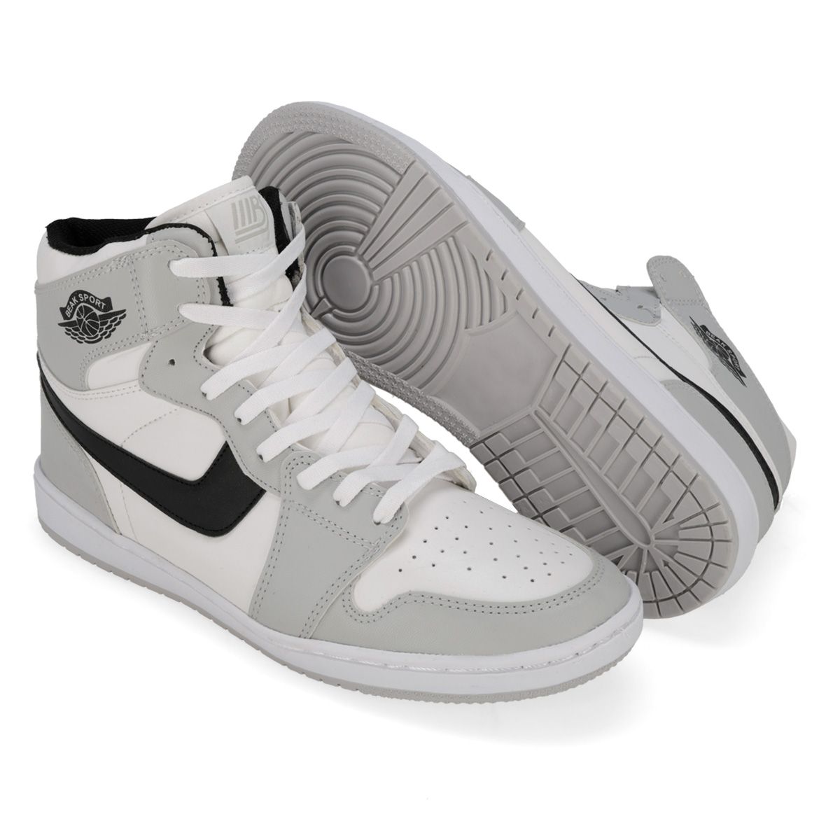 URBANO HOMBRE BEAK SPORT 022 BLANCO/GRIS/NEGRO-OUTLET