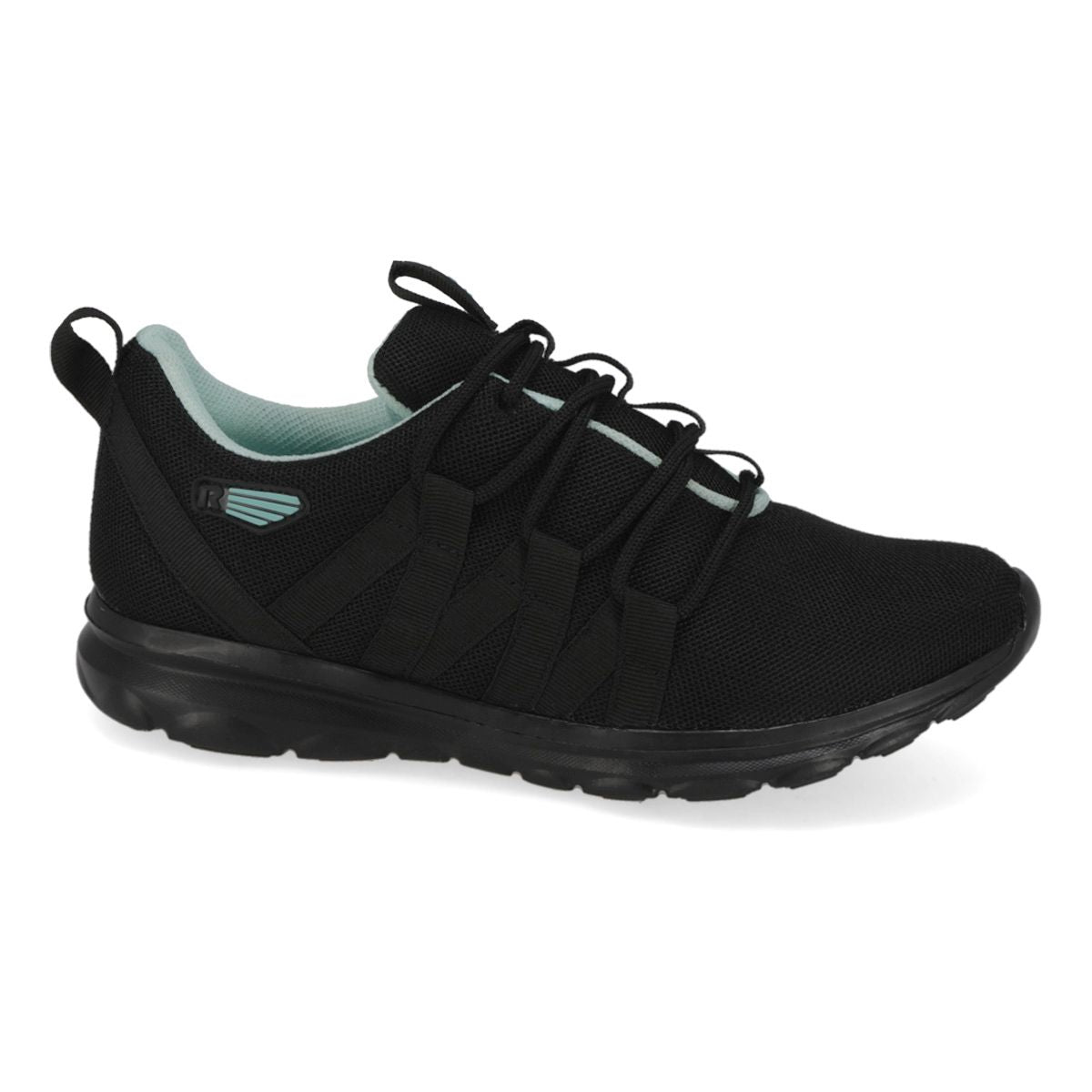 DEPORTIVO MUJER RUN PREMIUM 052 NEGRO/MENTA