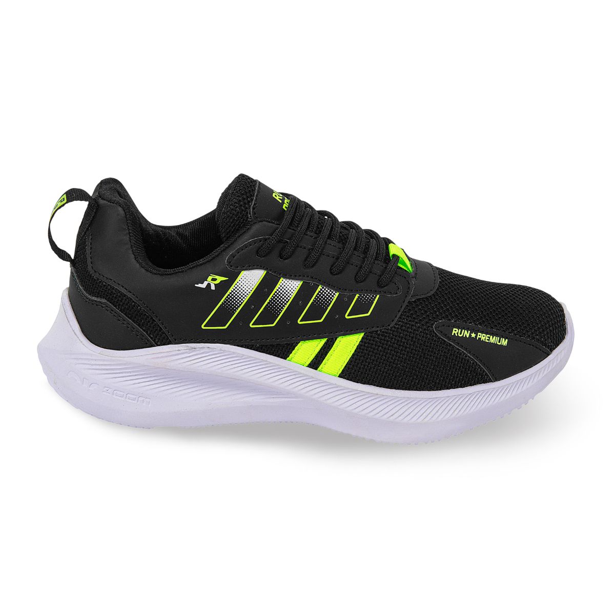 DEPORTIVO INFANTIL RUN PREMIUM 062 NEGRO/VERDE