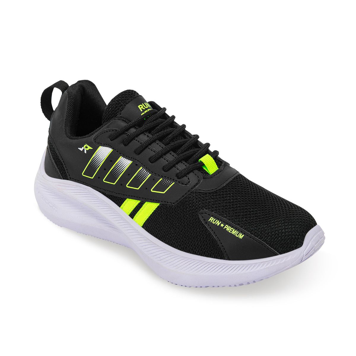 DEPORTIVO INFANTIL RUN PREMIUM 062 NEGRO/VERDE