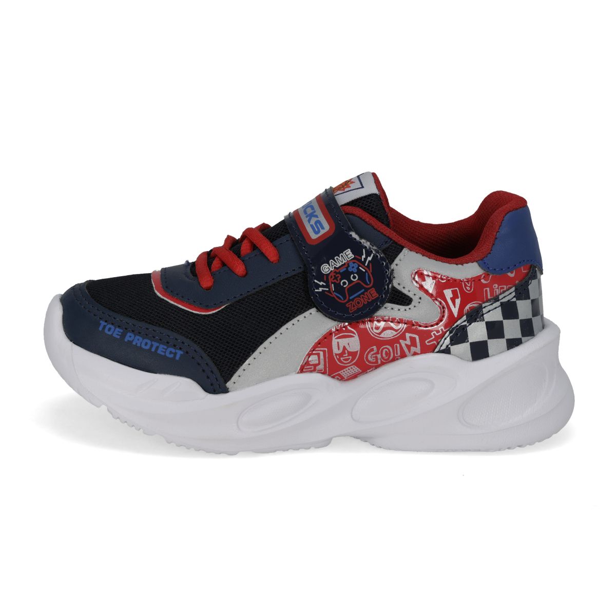 DEPORTIVO INFANTIL SUNS 531 MARINO/GRIS/ROJO -OUTLET