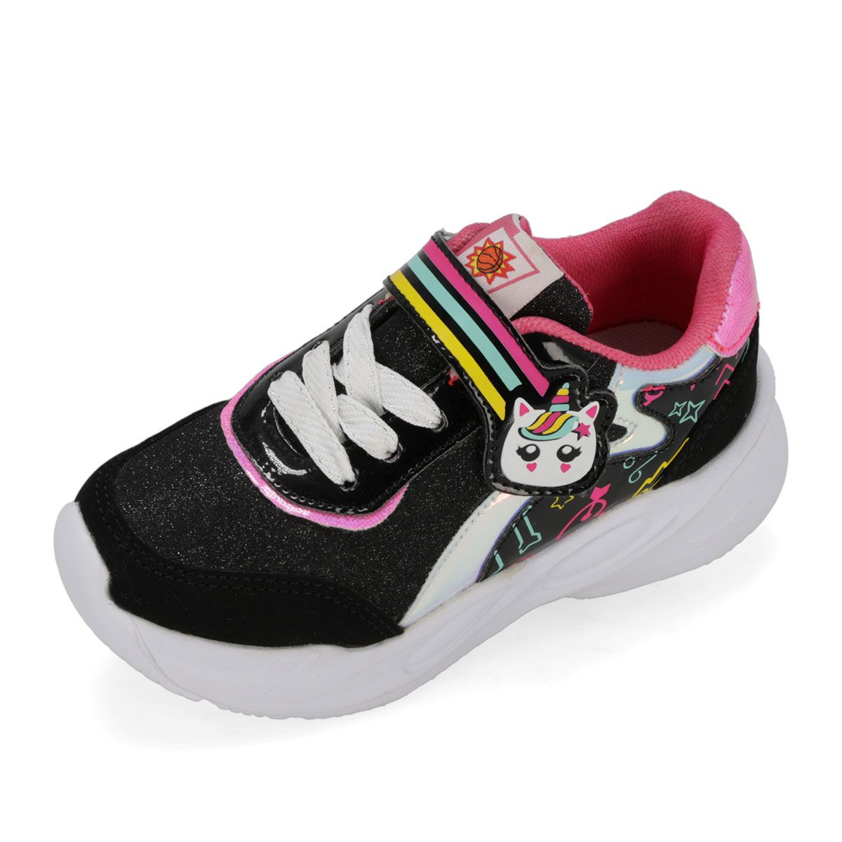 DEPORTIVO INFANTIL SUNS 5098 NEGRO/FIUSHA