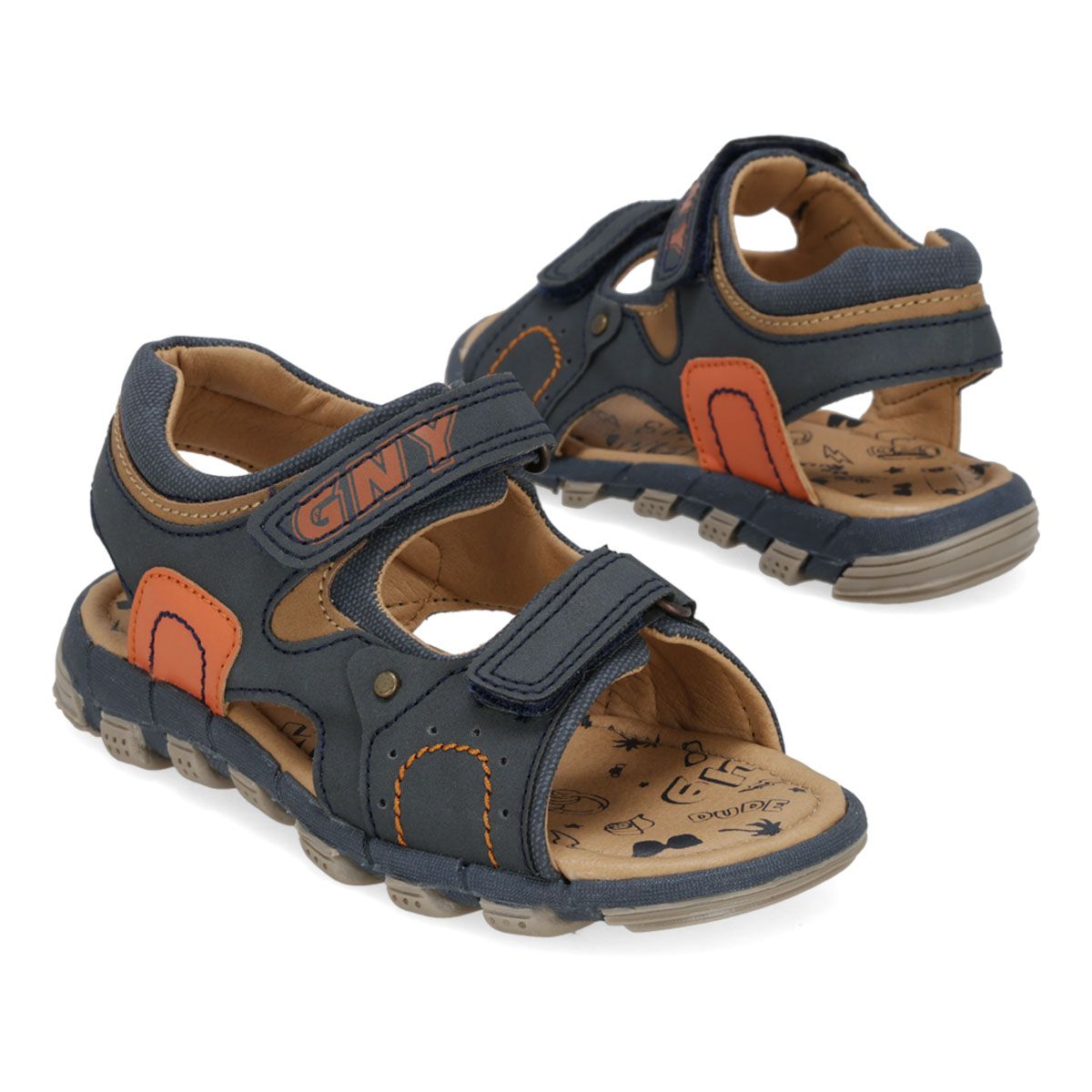 HUARACHE INFANTIL GUANY 1307-3 MARINO