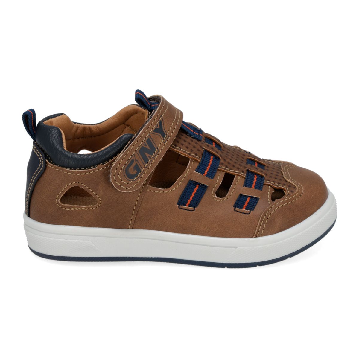 HUARACHE INFANTIL GUANY 0145-105 CAMEL/MARINO