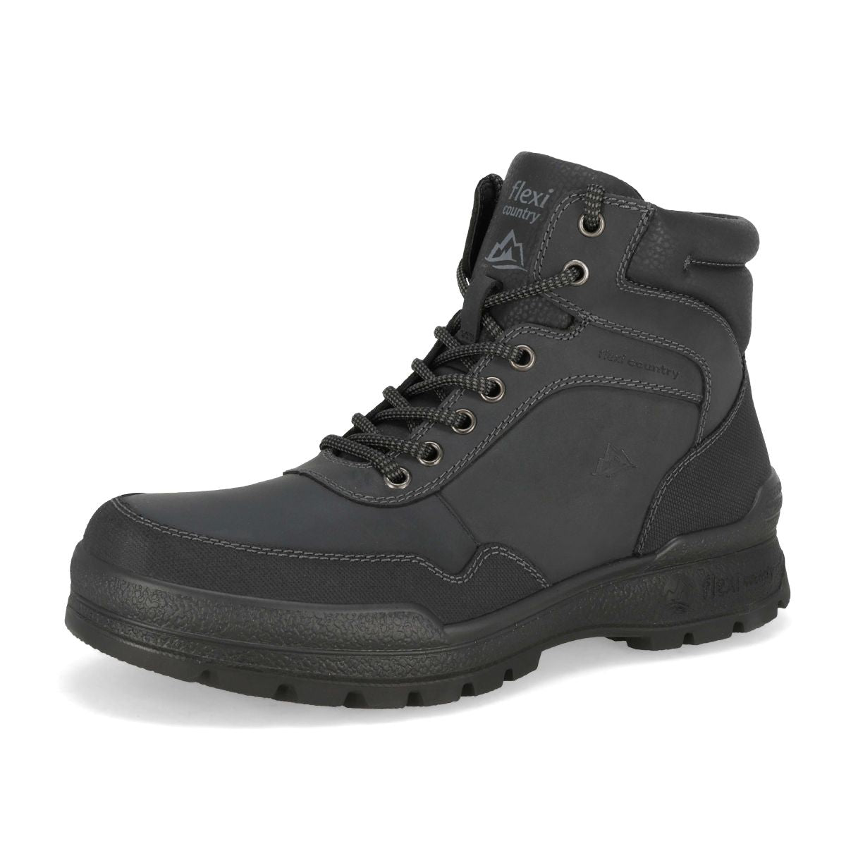 BOTA HIKING HOMBRE FLEXI CABALLERO 406003 NEGRO