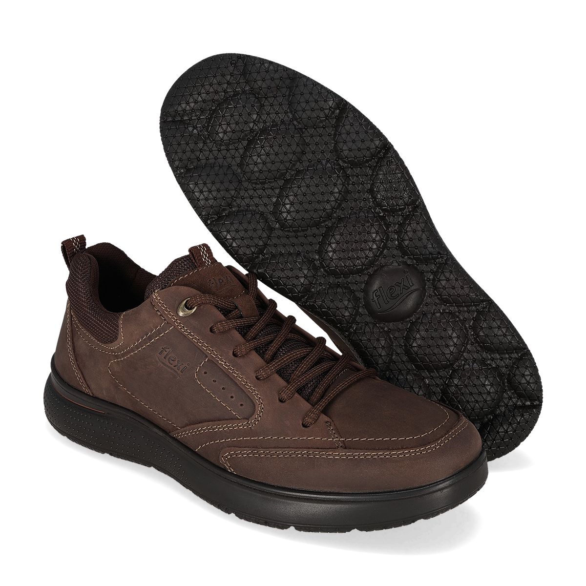 CASUAL HOMBRE FLEXI CABALLERO 417604 CHOCOLATE -PV25