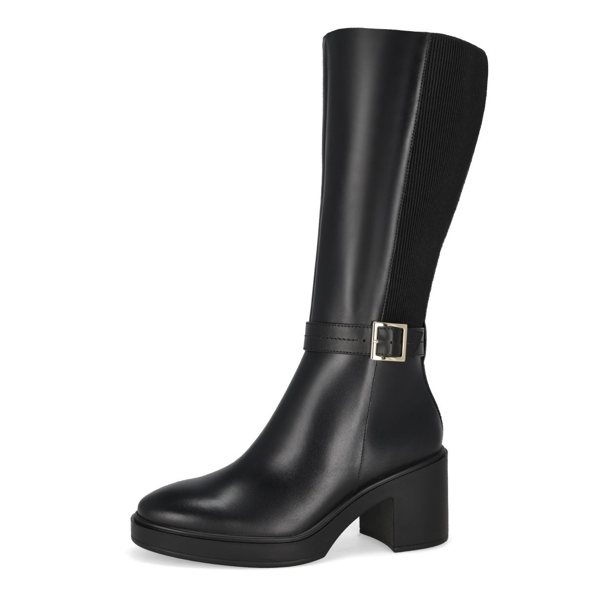 BOTA LARGA TACON MUJER FLEXI DAMA 130303 NEGRO