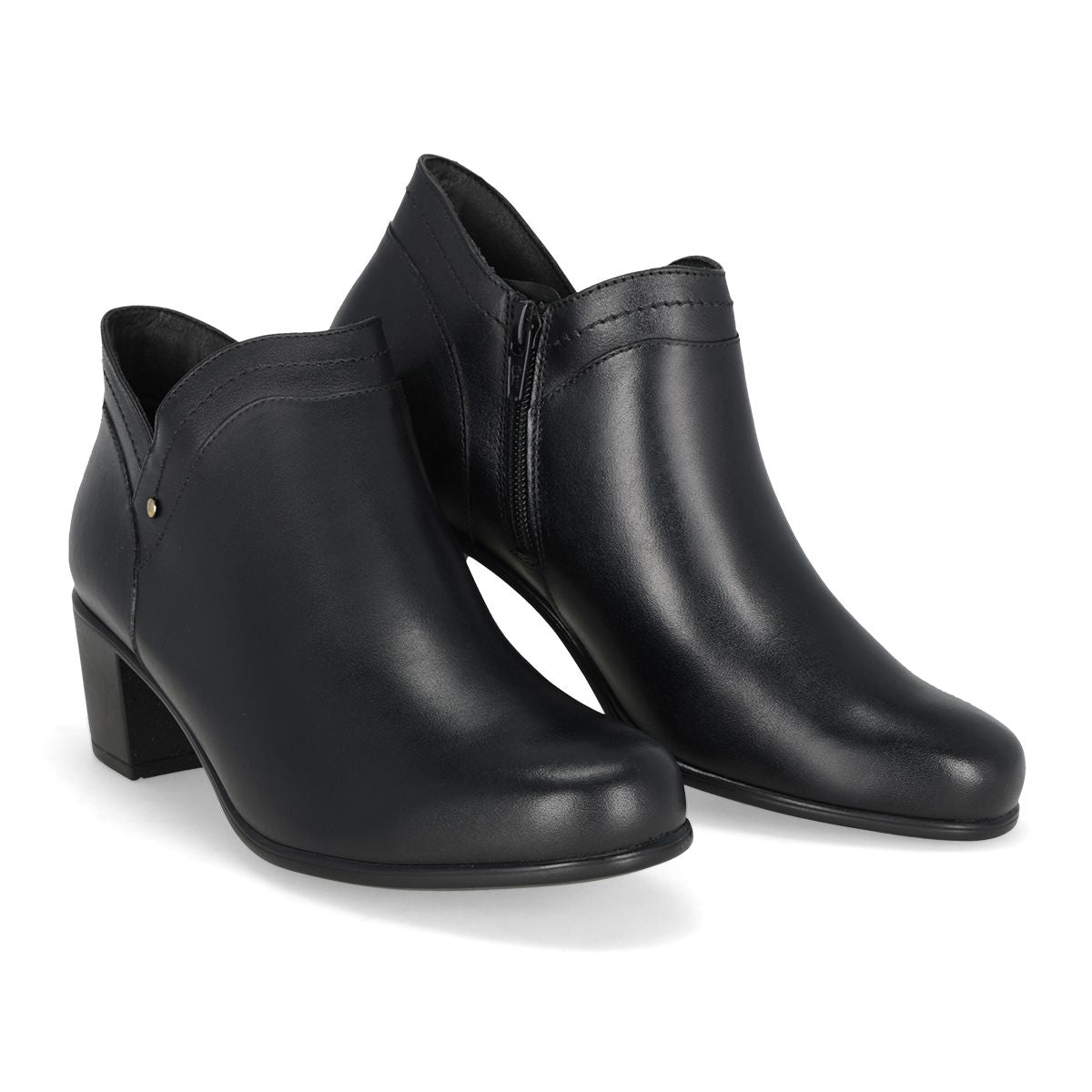 BOTIN TACON MUJER FLEXI DAMA 110421 NEGRO