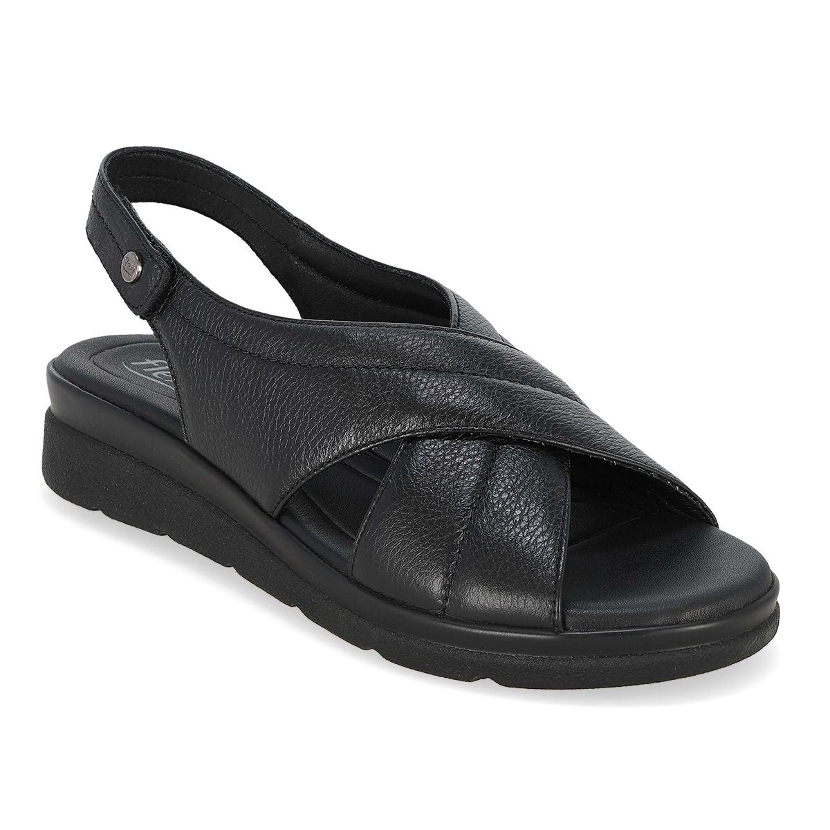 SANDALIA MUJER FLEXI DAMA 124212 NEGRO-OUTLET