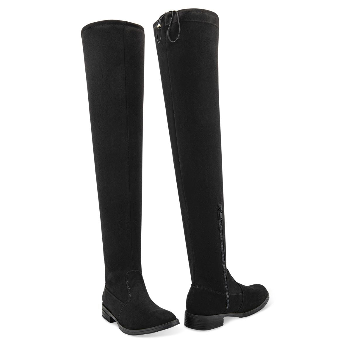BOTA LARGA PISO MUJER VANNY'S 9610 NEGRO-PV25