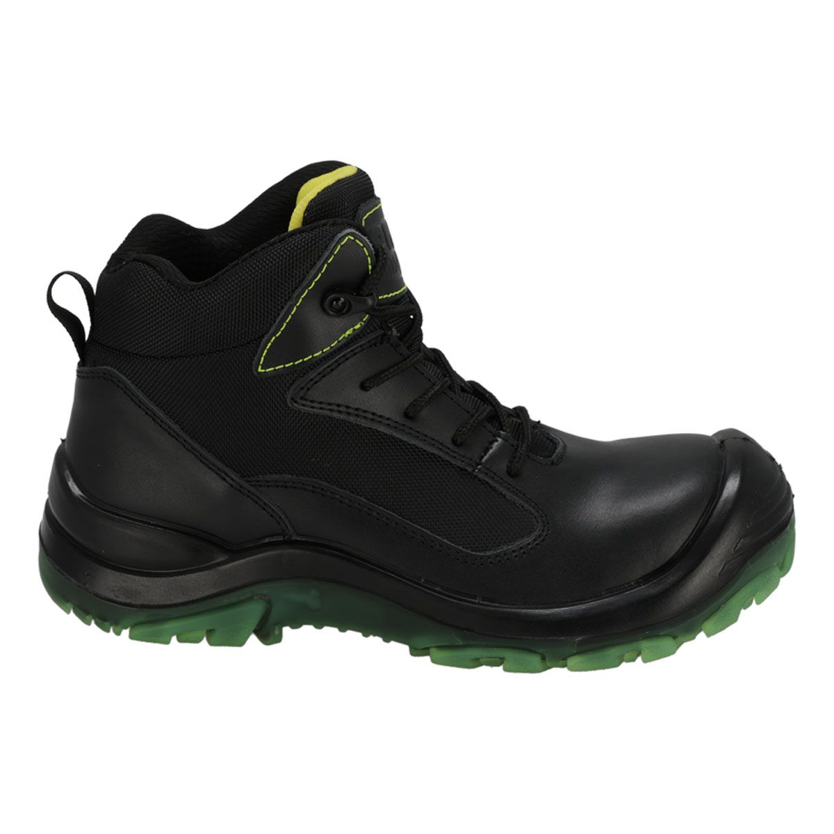 BOTA CASCO DIELECTRICO HOMBRE PMA 3300 NEGRO/VERDE