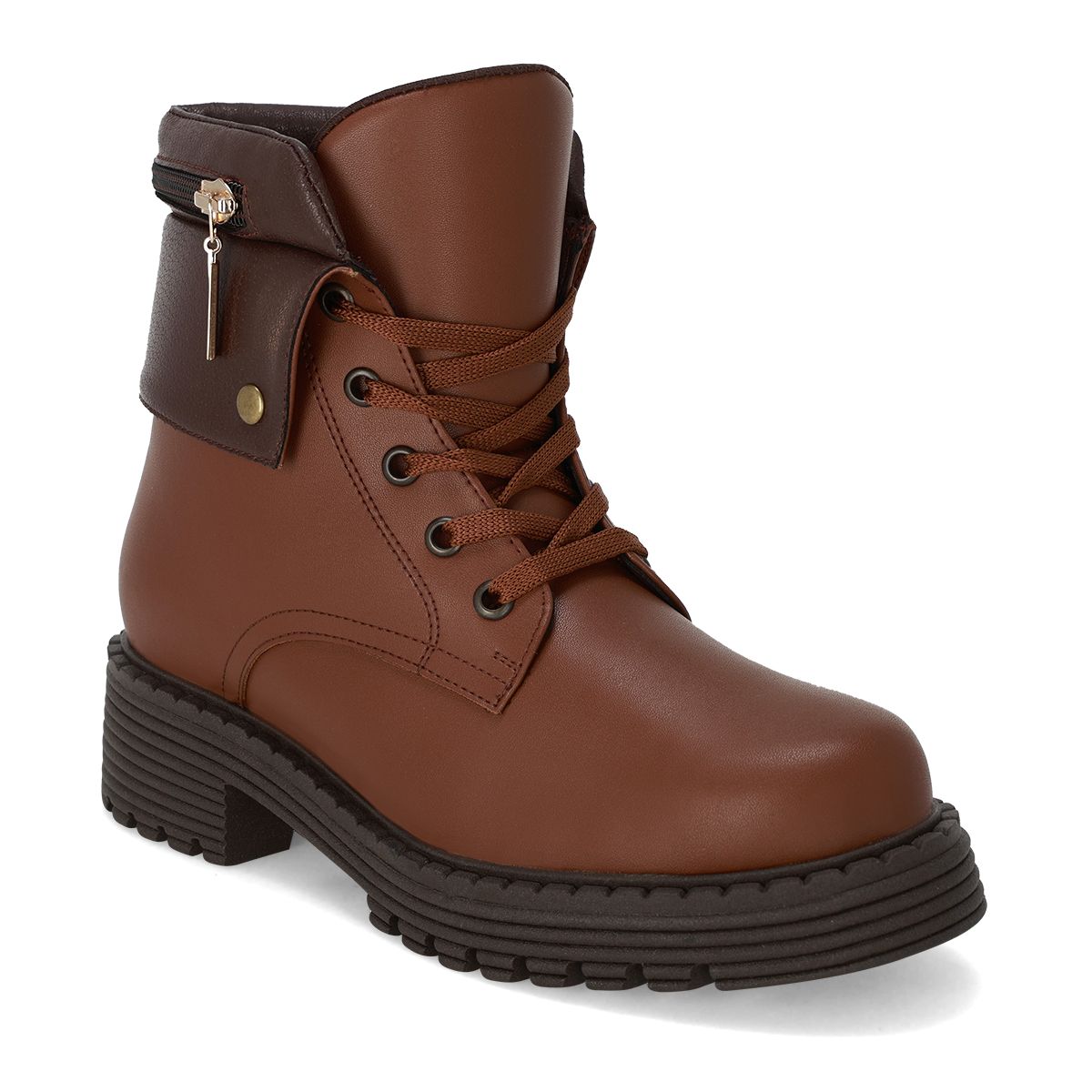 BOTA CASUAL MUJER ADIXION 7007 TAUPE