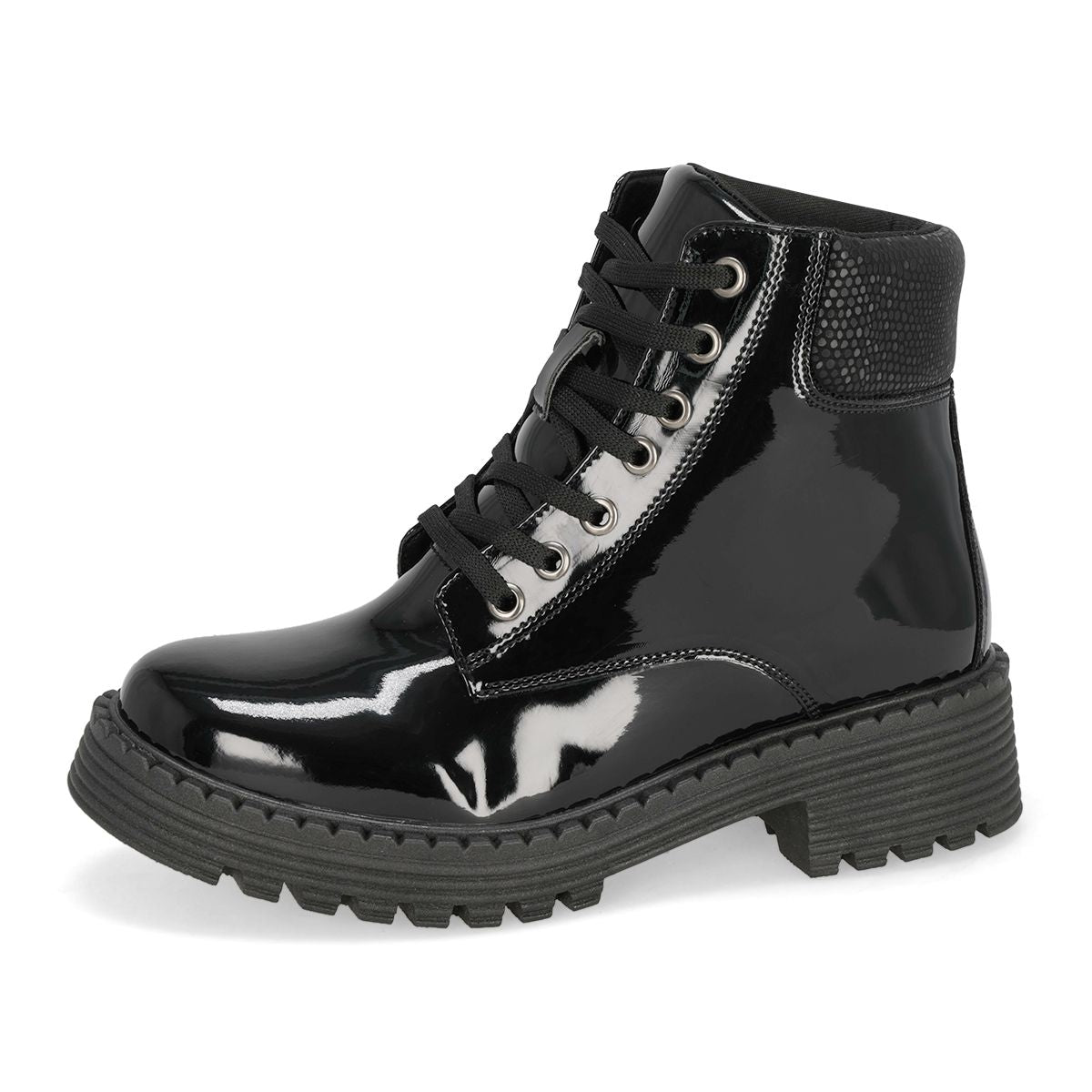 BOTA CASUAL MUJER ADIXION 7050 NEGRO