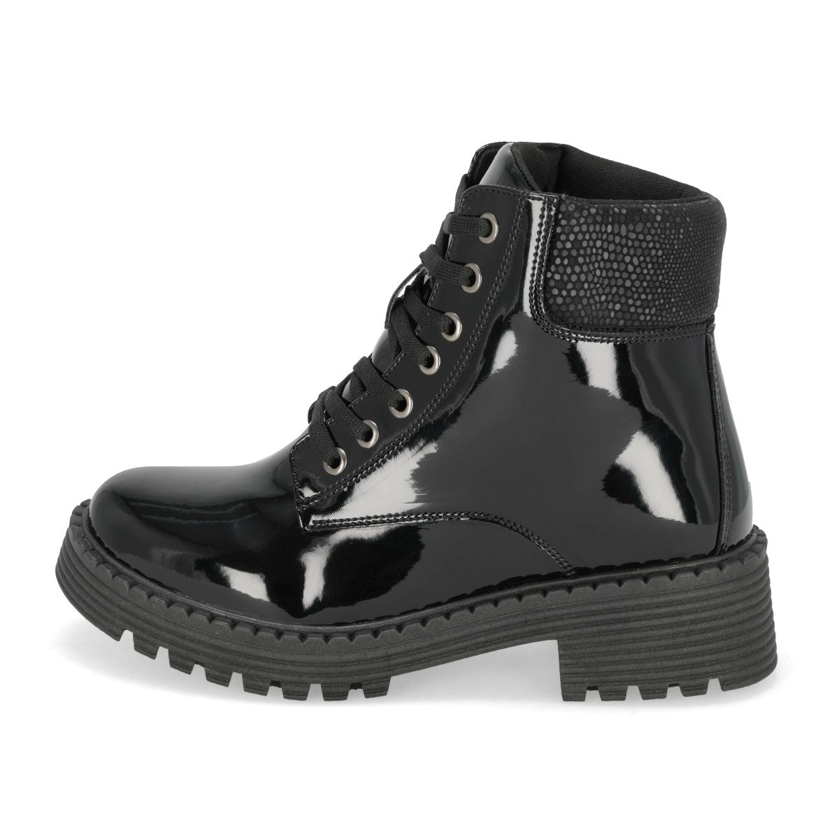 BOTA CASUAL MUJER ADIXION 7050 NEGRO