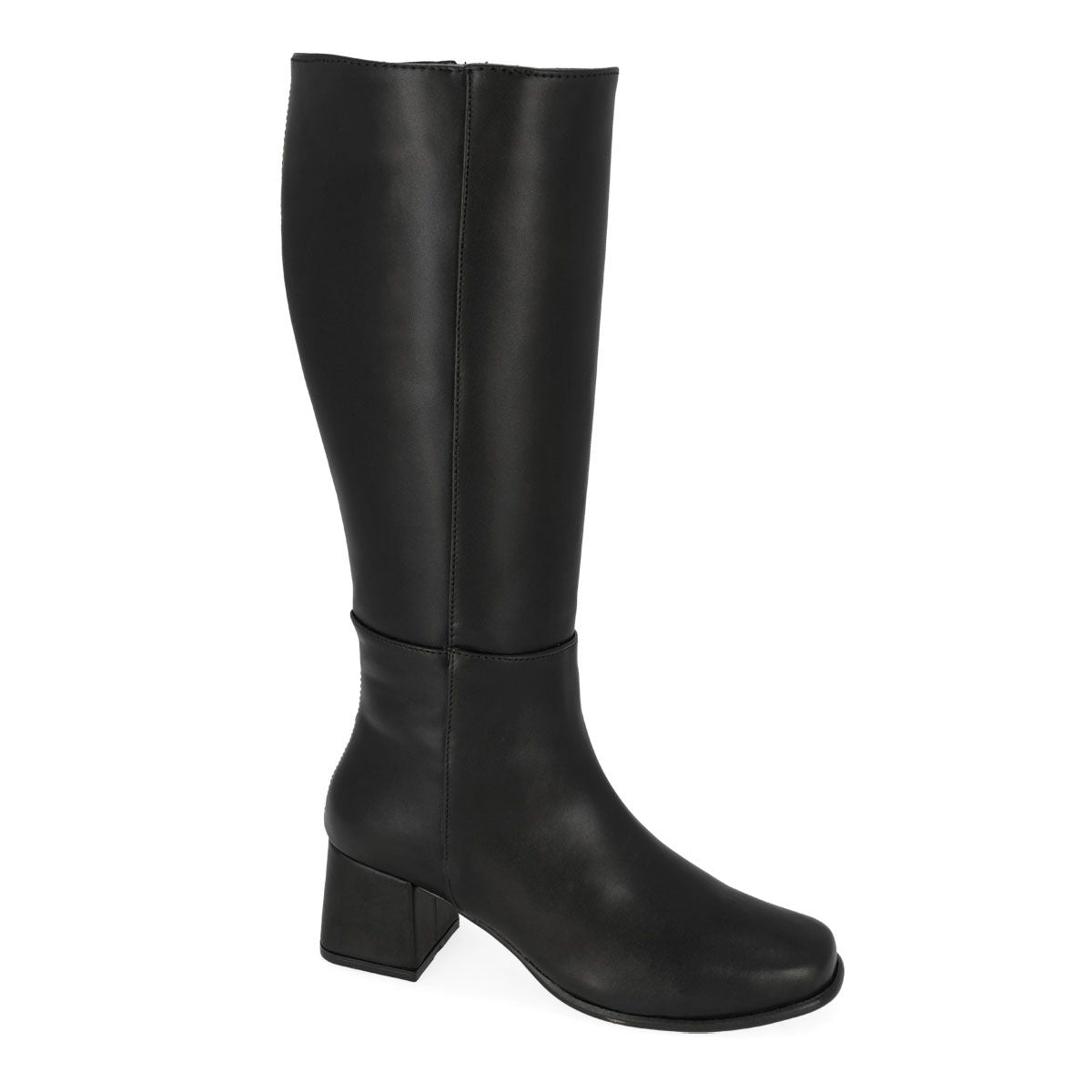 BOTA LARGA TACON MUJER GRECIA 570 NEGRO