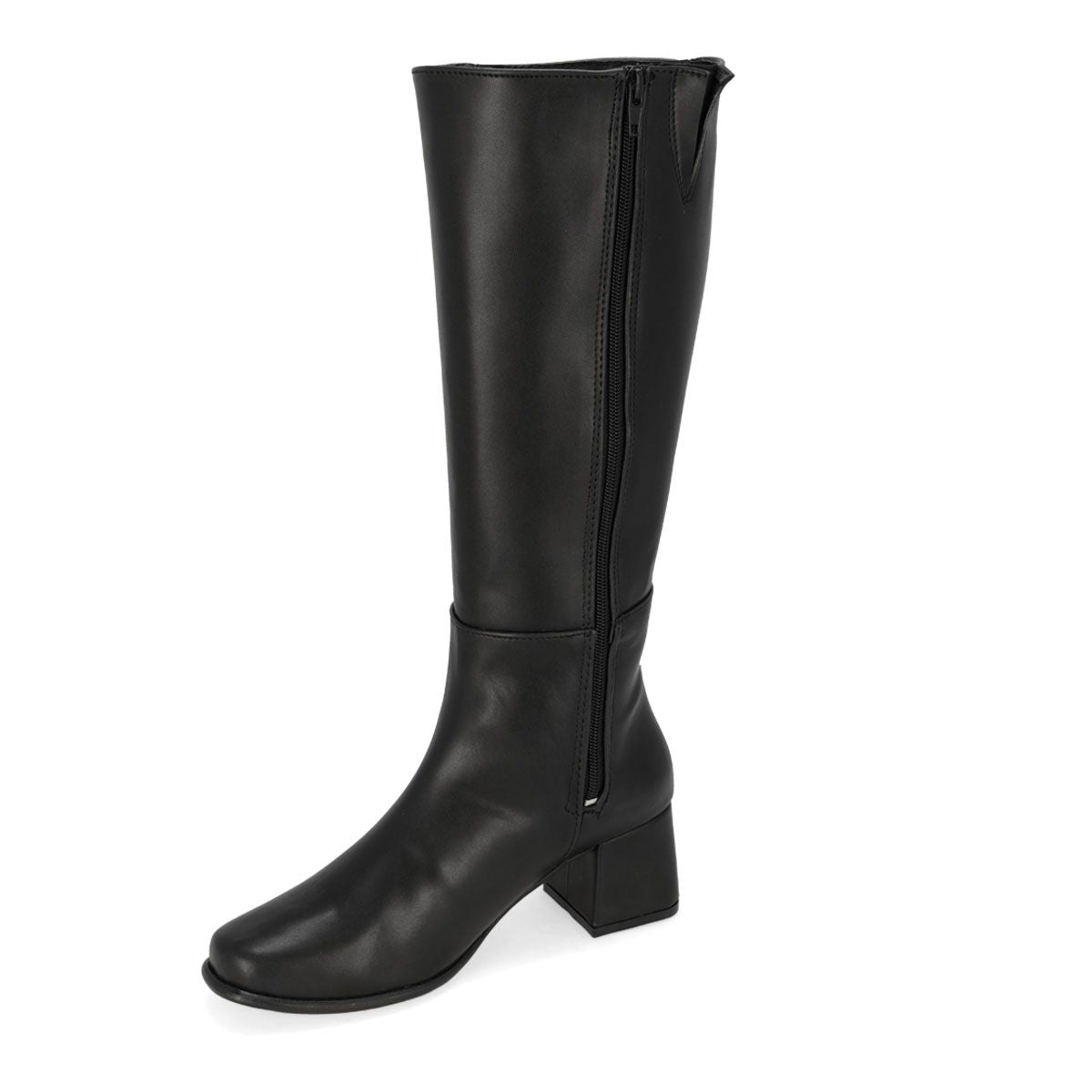 BOTA LARGA TACON MUJER GRECIA 570 NEGRO