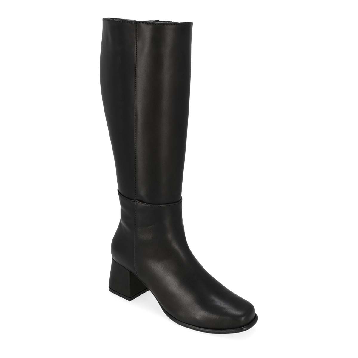 BOTA LARGA TACON MUJER GRECIA 570 NEGRO