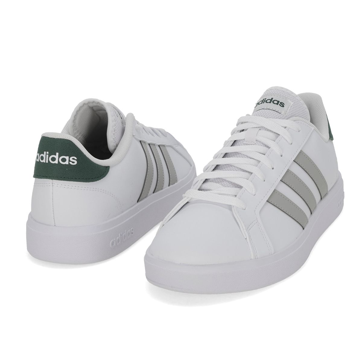 URBANO HOMBRE ADIDAS ID3023 BLANCO/GRIS/VERDE-OUTLET