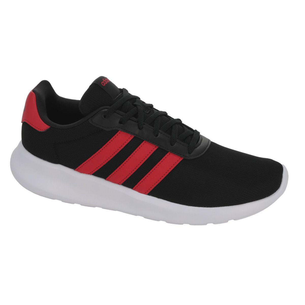 DEPORTIVO HOMBRE ADIDAS HP6095 NEGRO/ROJO