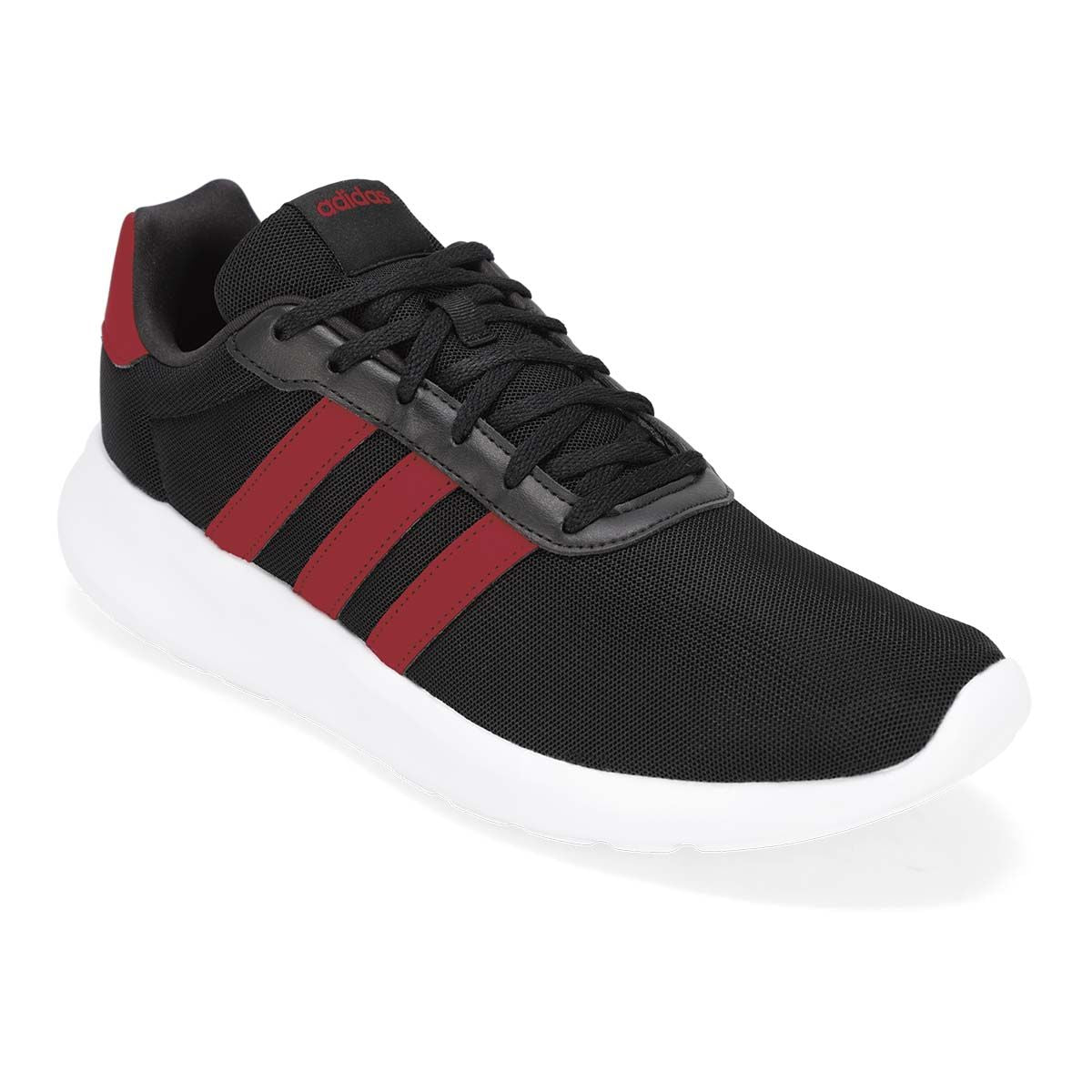 DEPORTIVO HOMBRE ADIDAS HP6095 NEGRO/ROJO