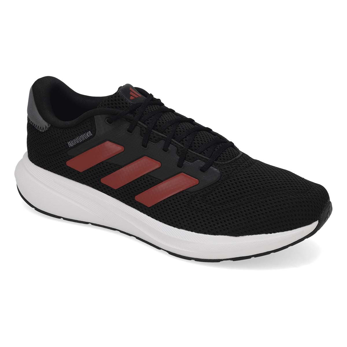 DEPORTIVO HOMBRE ADIDAS ID7334 NEGRO/ROJO