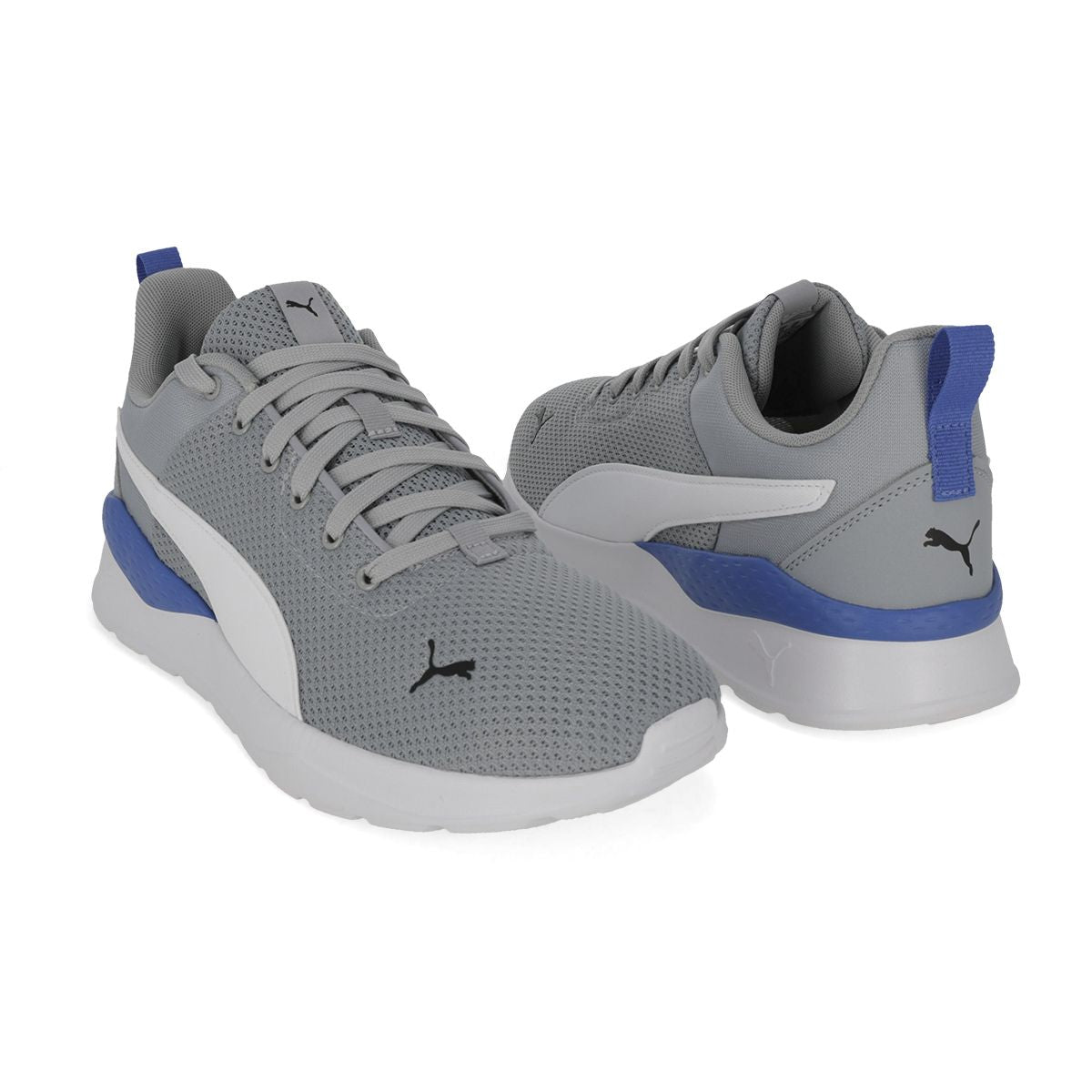DEPORTIVO HOMBRE PUMA 37112854 GRIS/BLANCO/AZUL-OUTLET