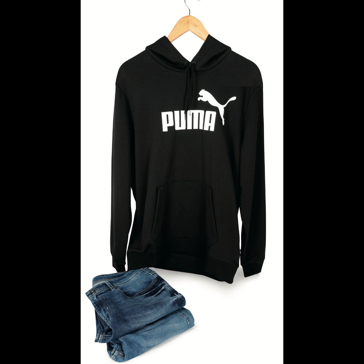 SUDADERA HOMBRE PUMA WEAR 58668801 NEGRO