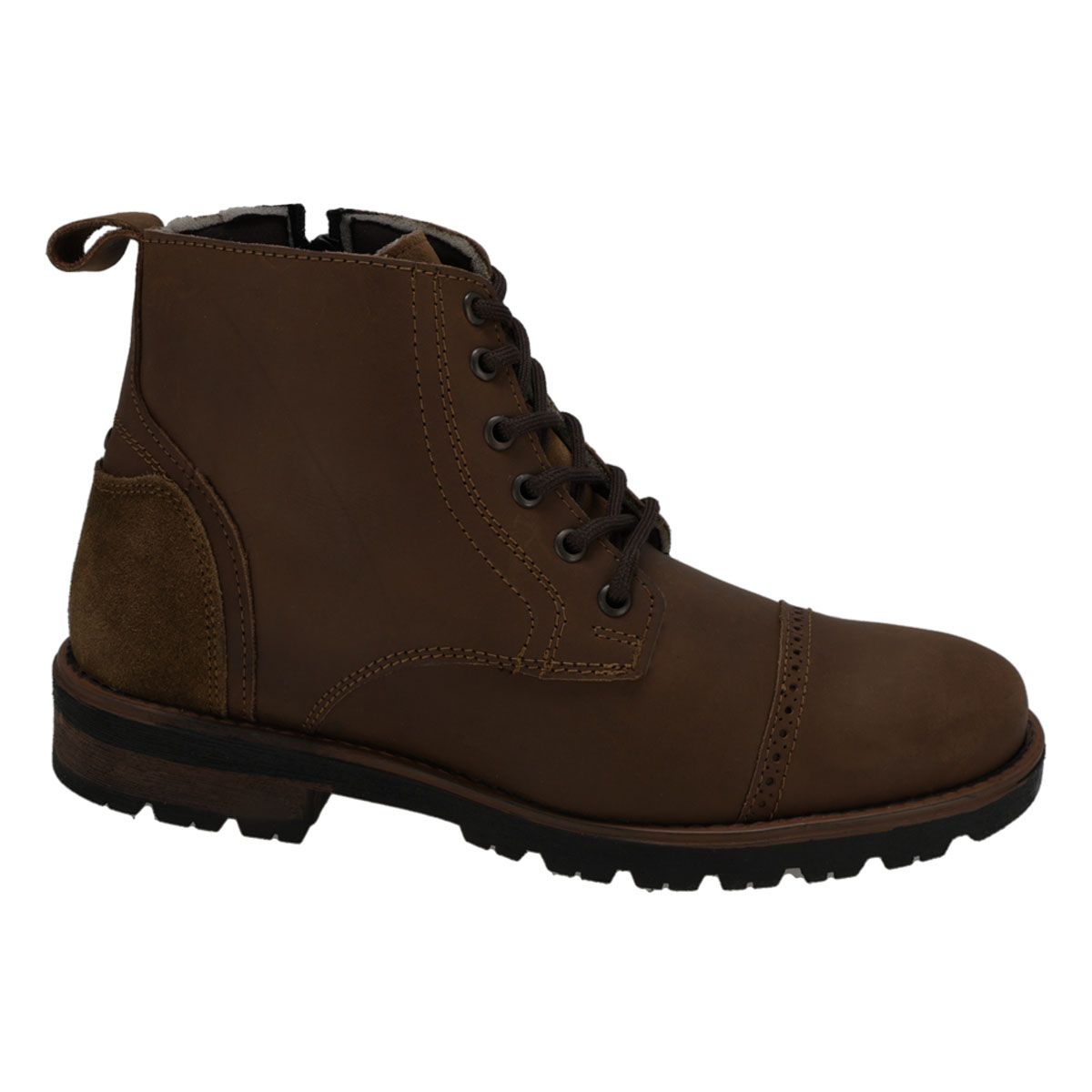 BOTIN CASUAL HOMBRE ECCOFLEX 6085 CREAZY TAN