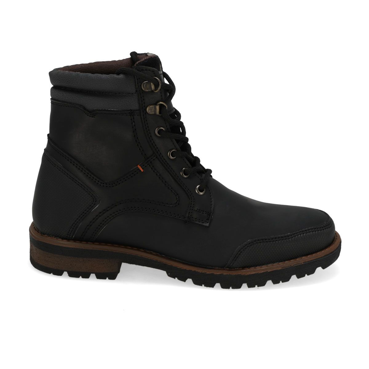 BOTA CASUAL HOMBRE ECCOFLEX 6100 CREAZYNEGRO