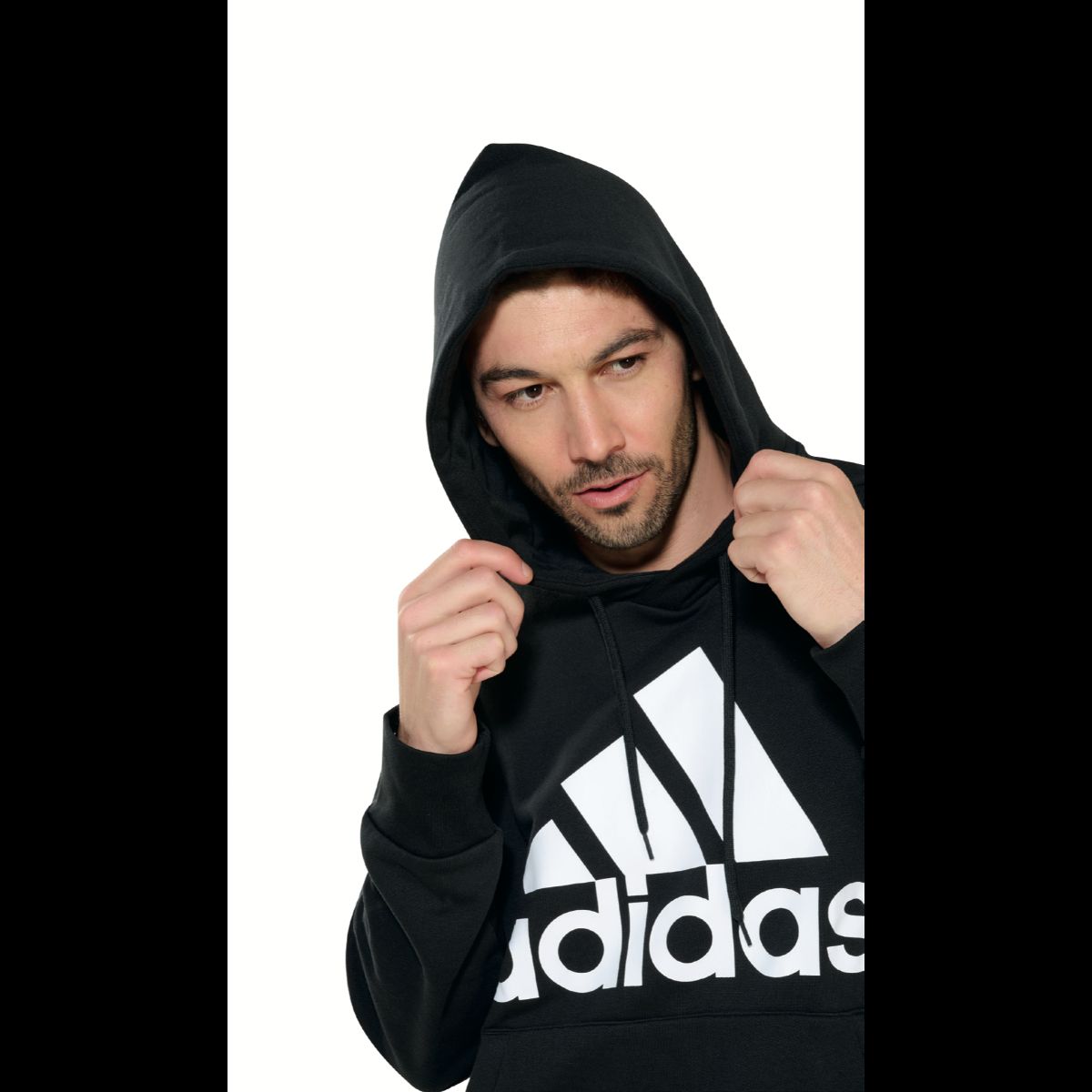 SUDADERA HOMBRE ADIDAS WEAR IC9363 NEGRO