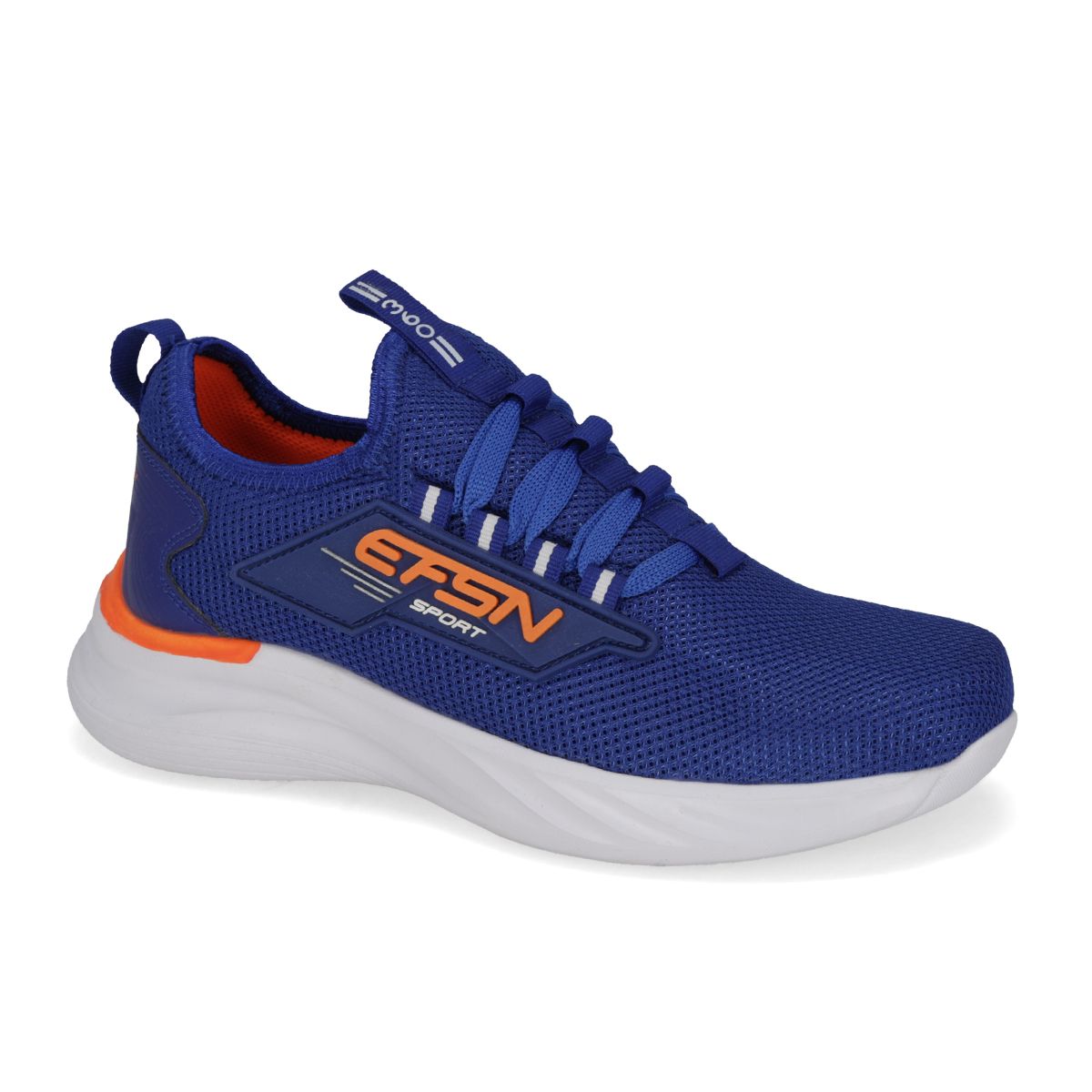 DEPORTIVO INFANTIL EFUSHION 360 AZUL REY/NARANJA NEON