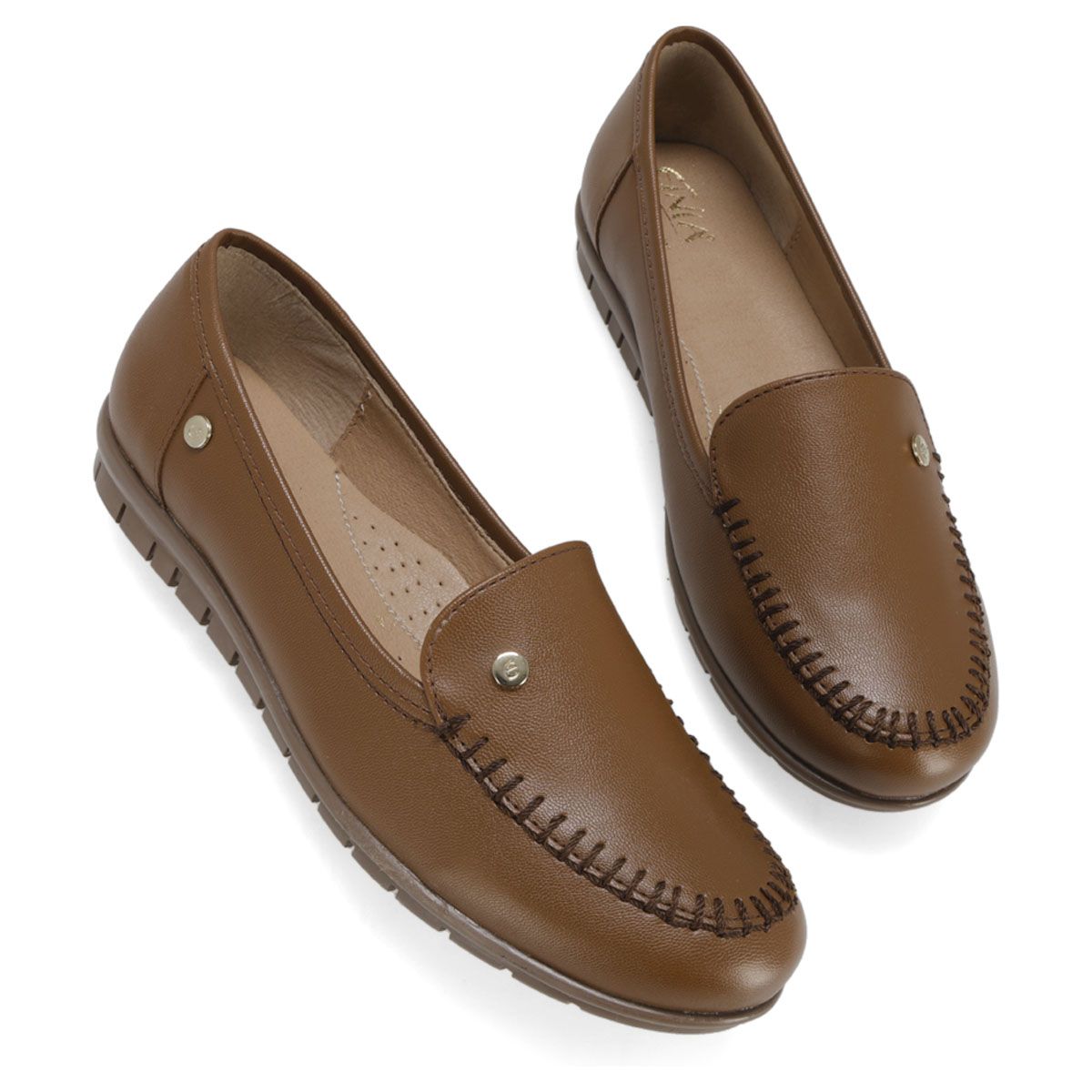 DESCANSO CASUAL MUJER ETNIA 1401 CAMEL-OUTLET