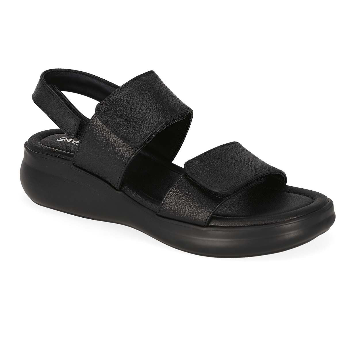 SANDALIA PISO MUJER GREEN LOVE 94061 NEGRO