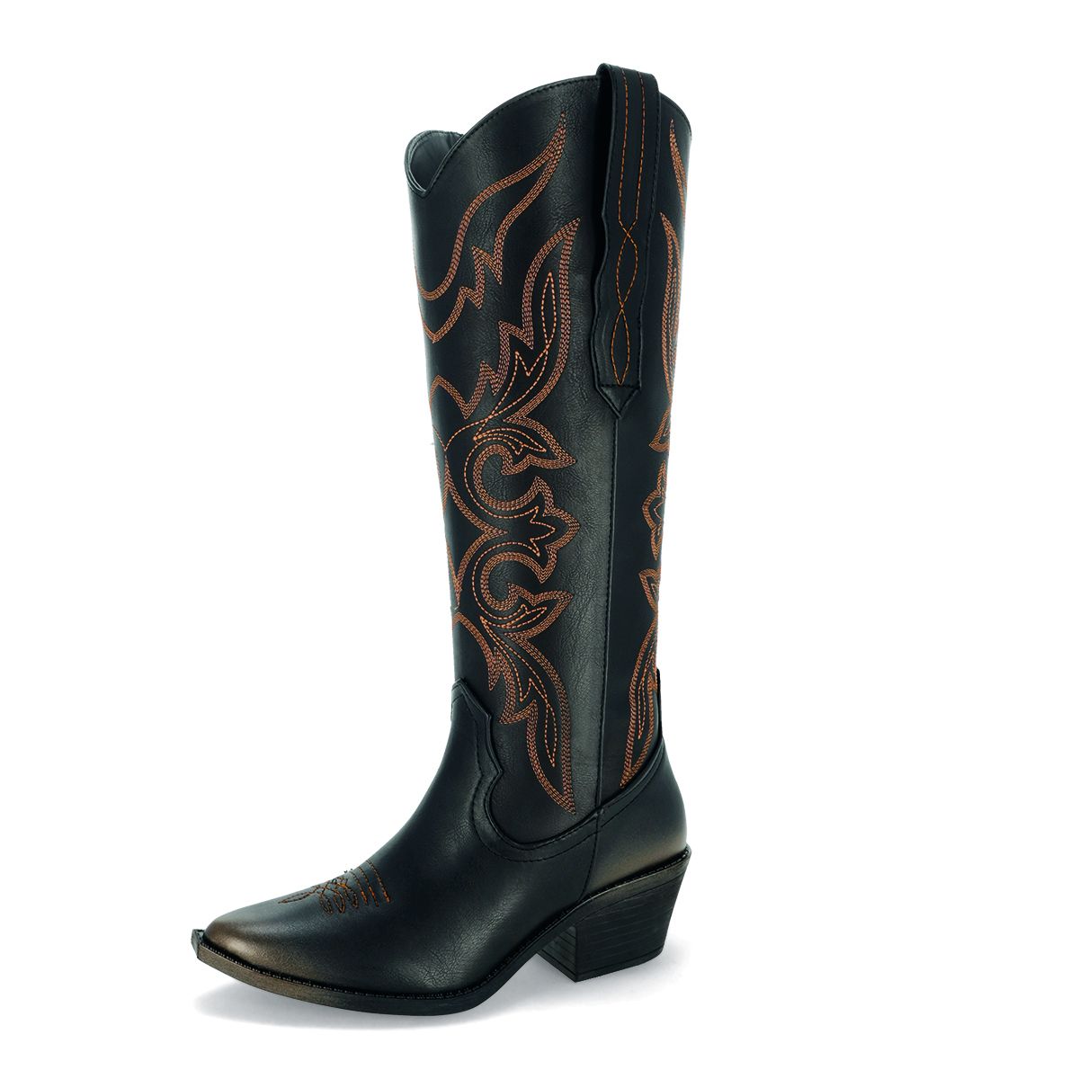 BOTA VAQUERA MUJER LADY CAROLINA 8011 NEGRO