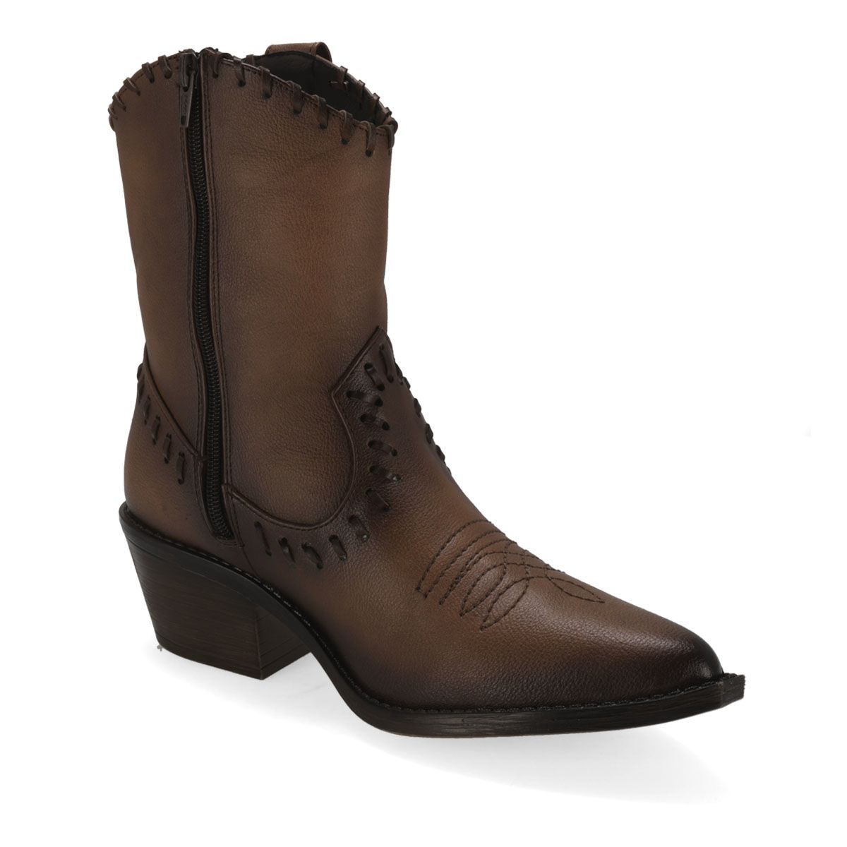 BOTIN VAQUERO MUJER LADY CAROLINA 8054 CAMEL-OUTLET