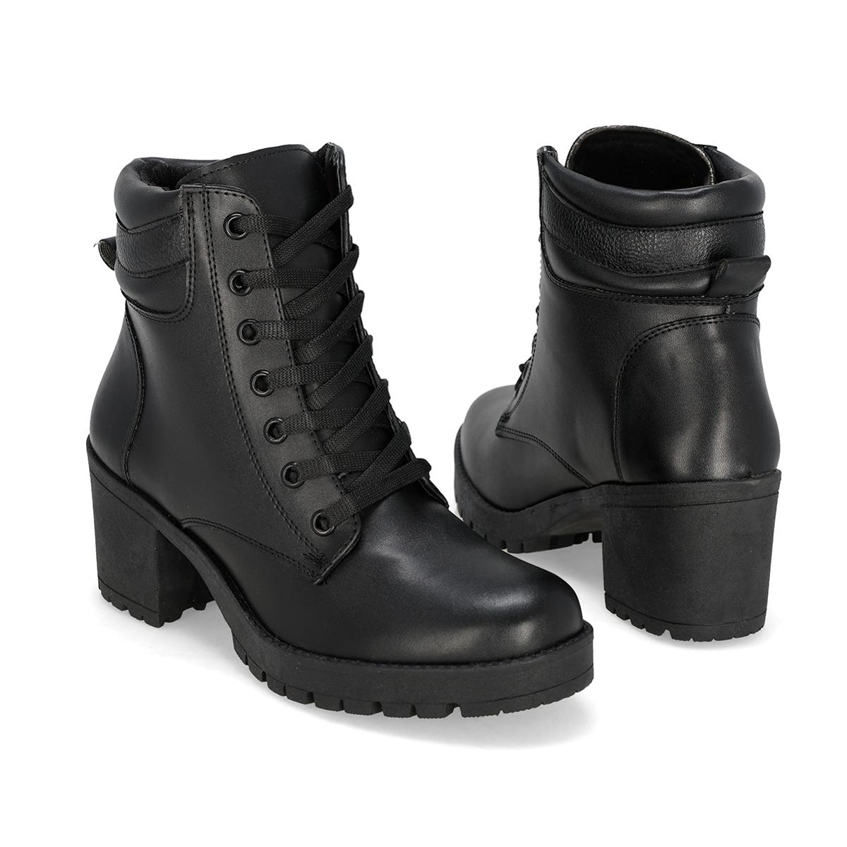 BOTIN TACON MUJER MANHATTAN SHOES 907 NEGRO