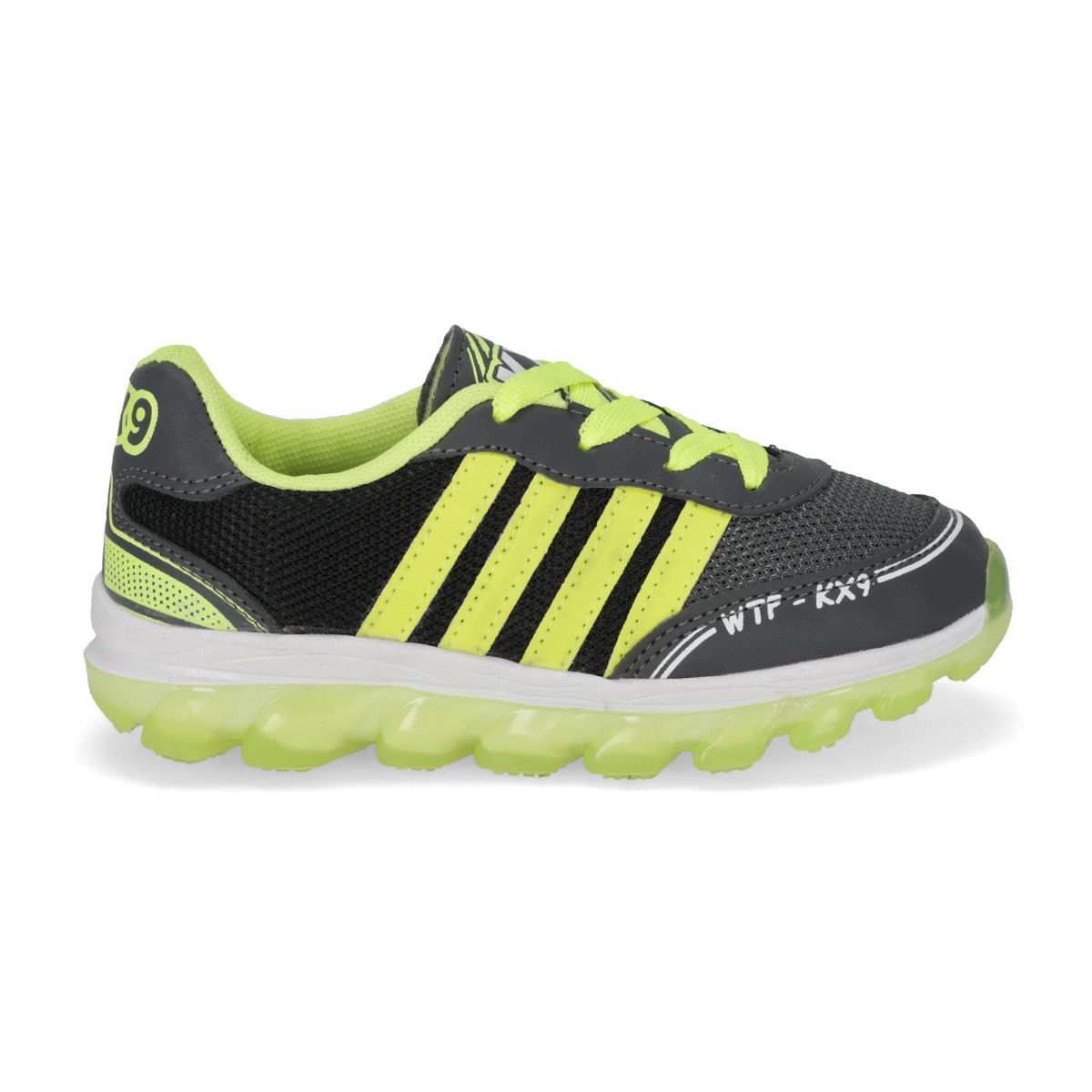 DEPORTIVO INFANTIL KX9 1525 OXFORD/NEGRO/AMARILLO -OUTLET