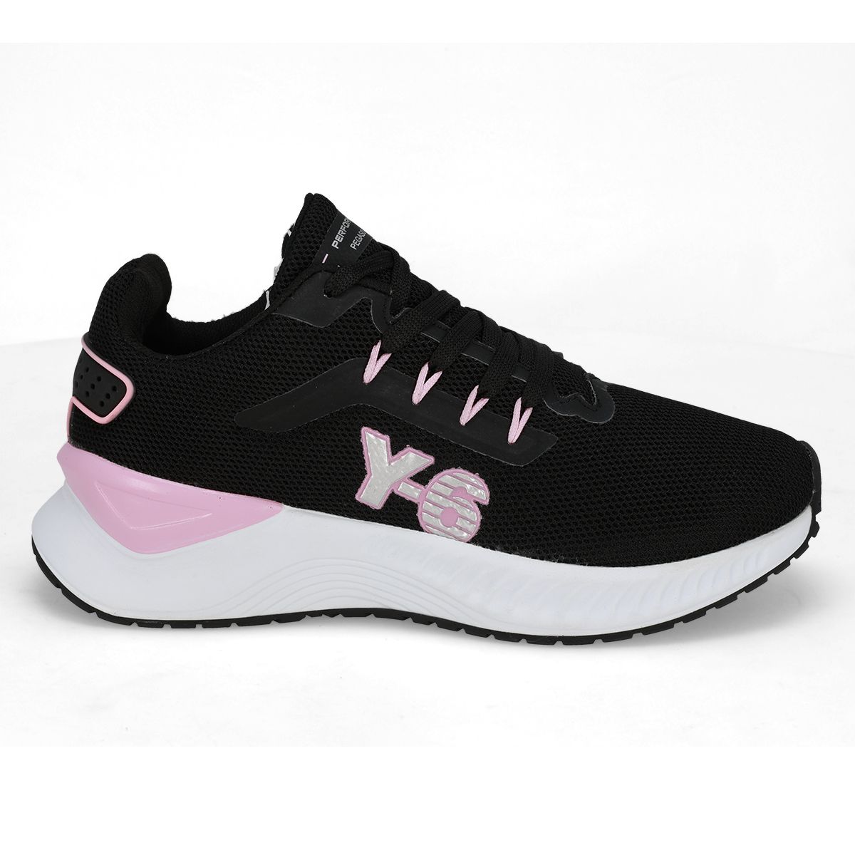 DEPORTIVO MUJER Y-6 761 NEGRO/ROSA