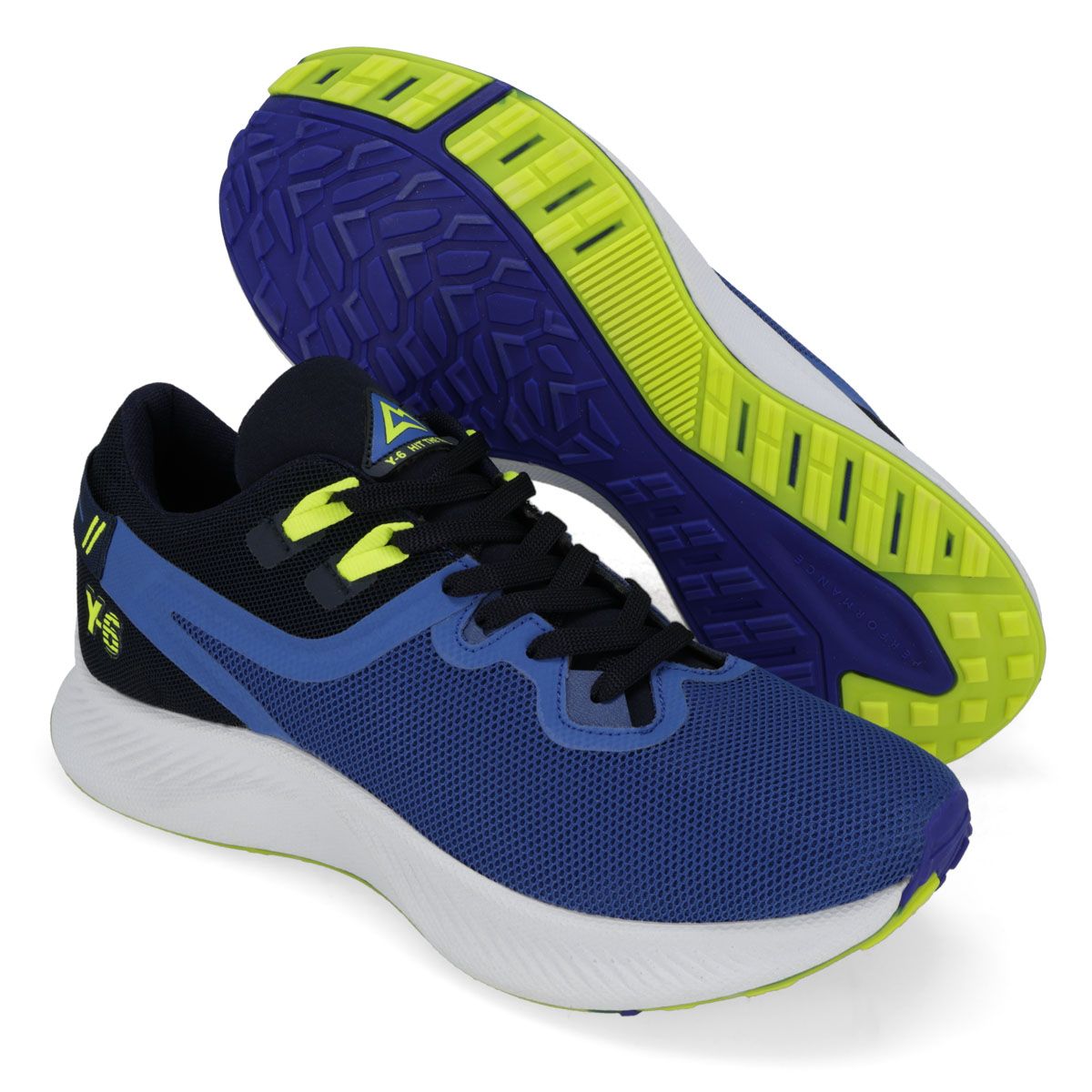 DEPORTIVO HOMBRE Y-6 815 REY/MARINO/AMARILLO NEON