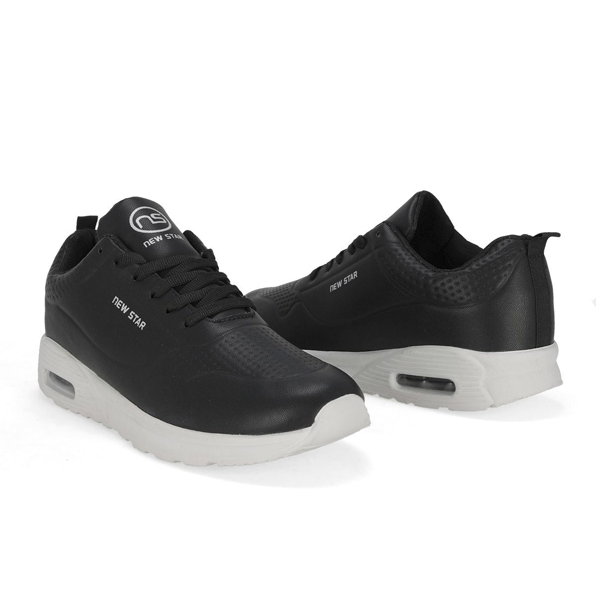DEPORTIVO HOMBRE NEW STAR NSD-26.1C NEGRO/BLANCO-PV25