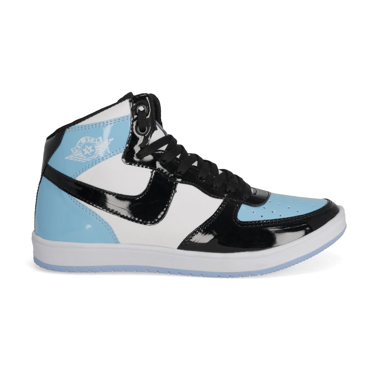 URBANO MUJER NEW STAR NS-92.2 NEGRO/CIELO/BLANCO-OUTLET