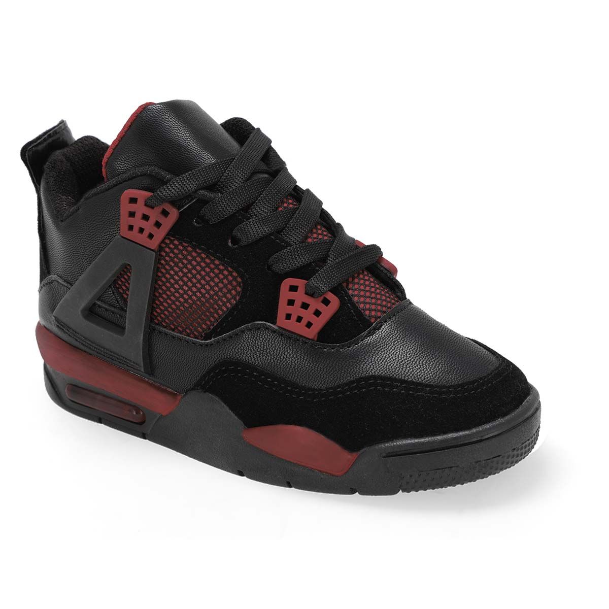 URBANO INFANTIL KISS ME 2028 NEGRO/ROJO