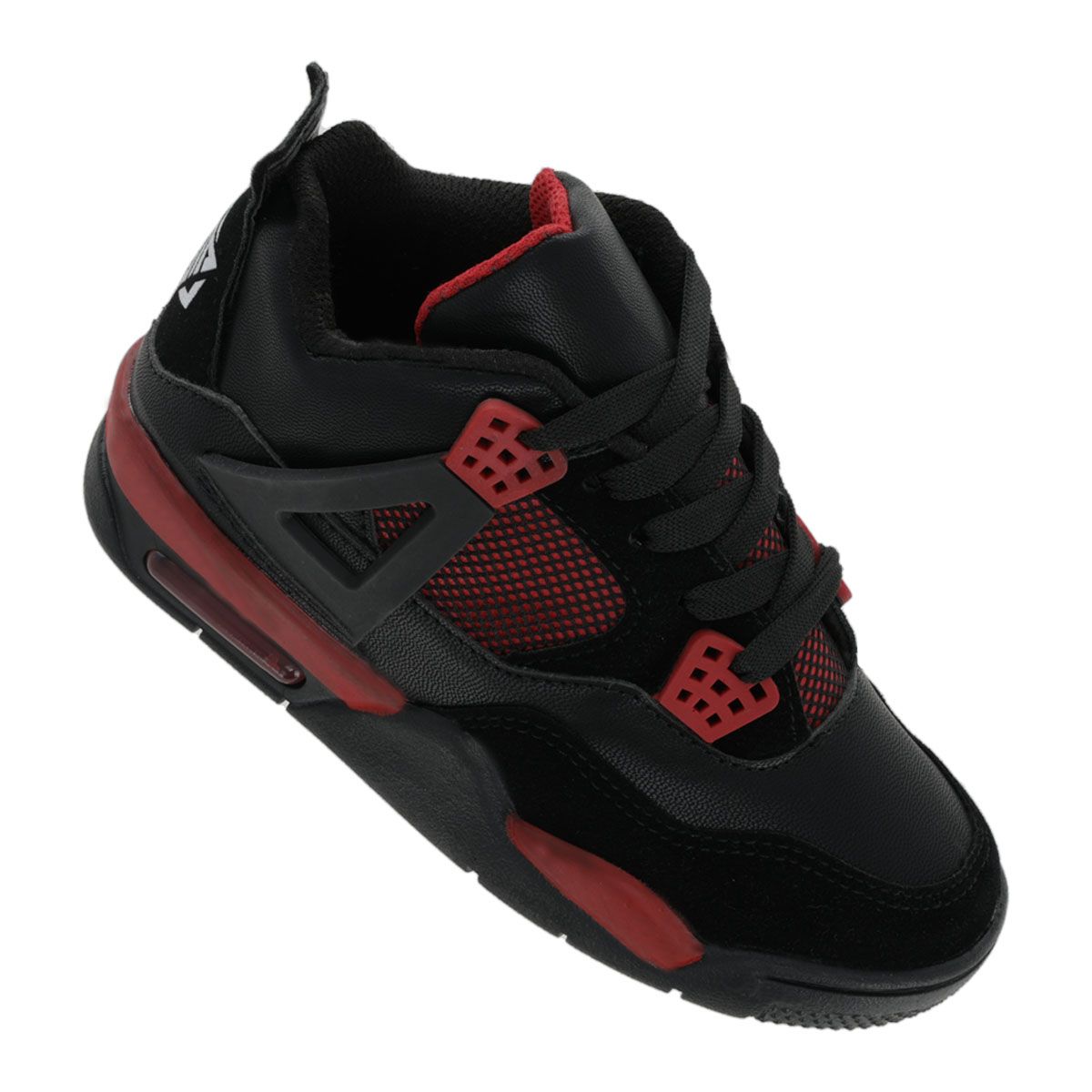 URBANO INFANTIL KISS ME 2028 NEGRO/ROJO