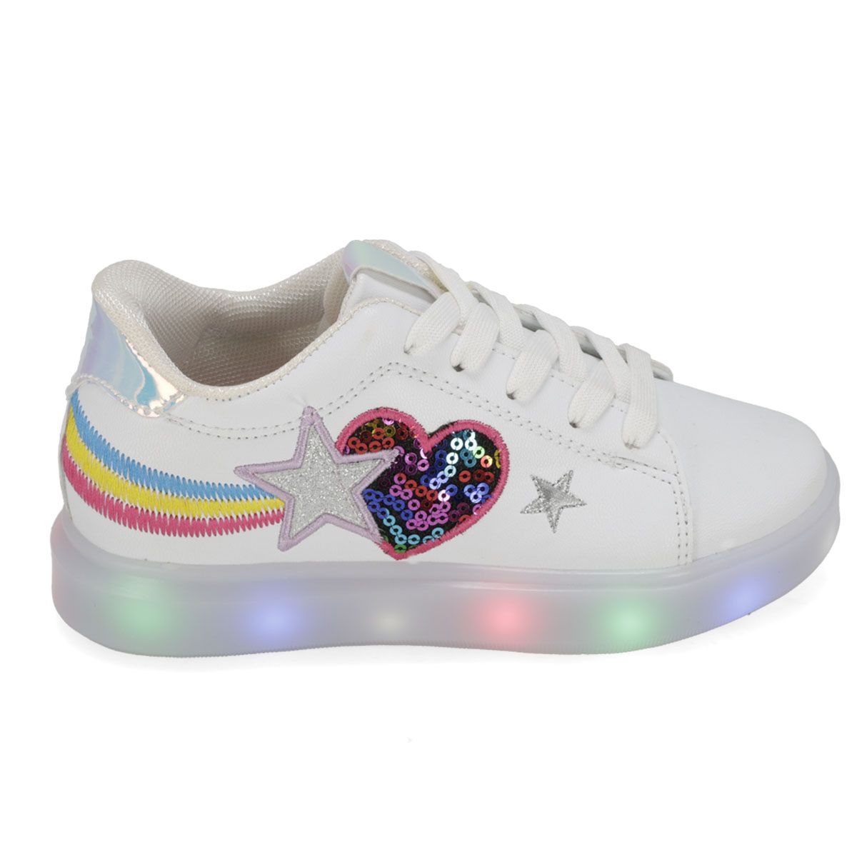 LUCES LED INFANTIL KISS ME 2450 BLANCO COMETA-OUTLET